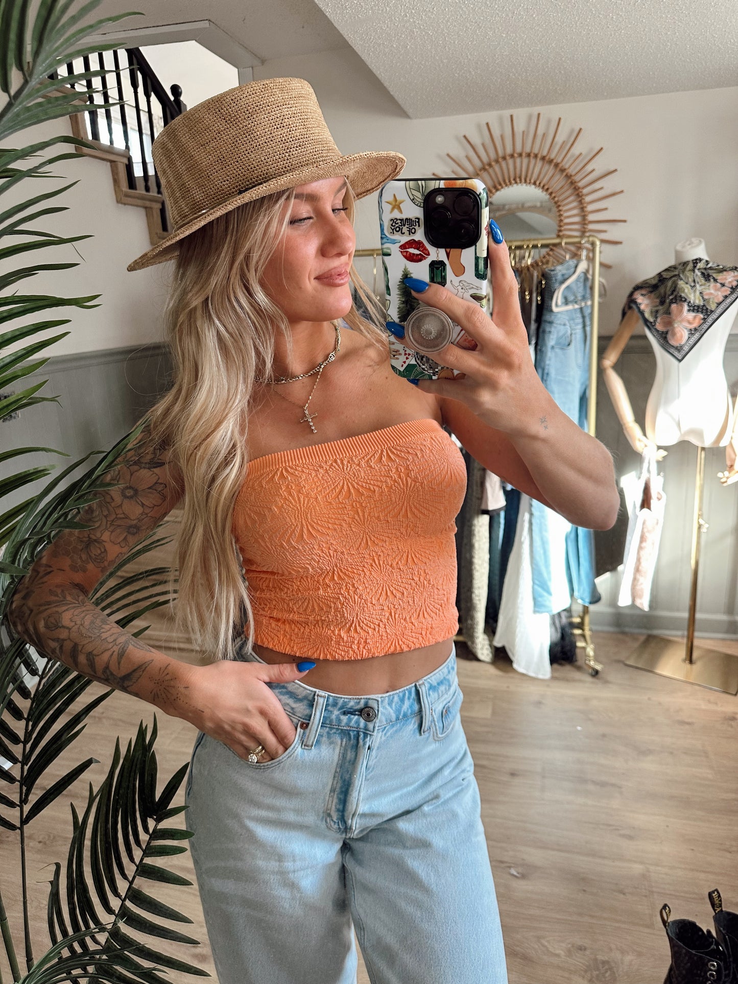 Beach Glow Tube Top