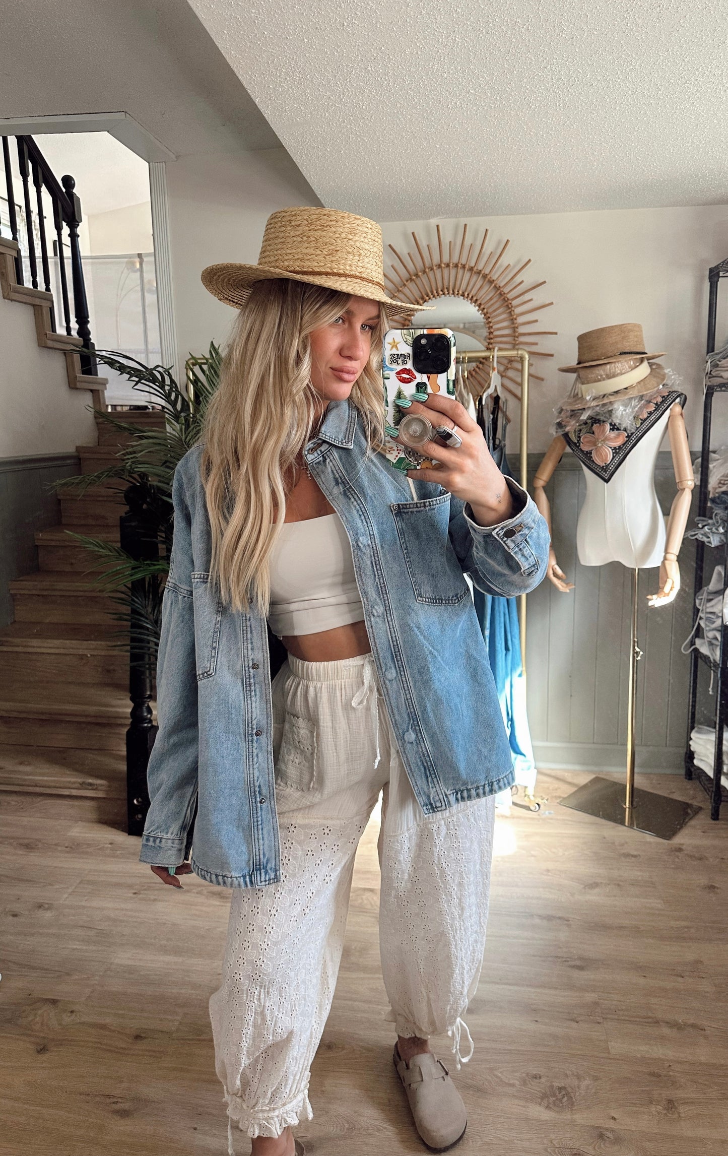 Denim Blues Shacket
