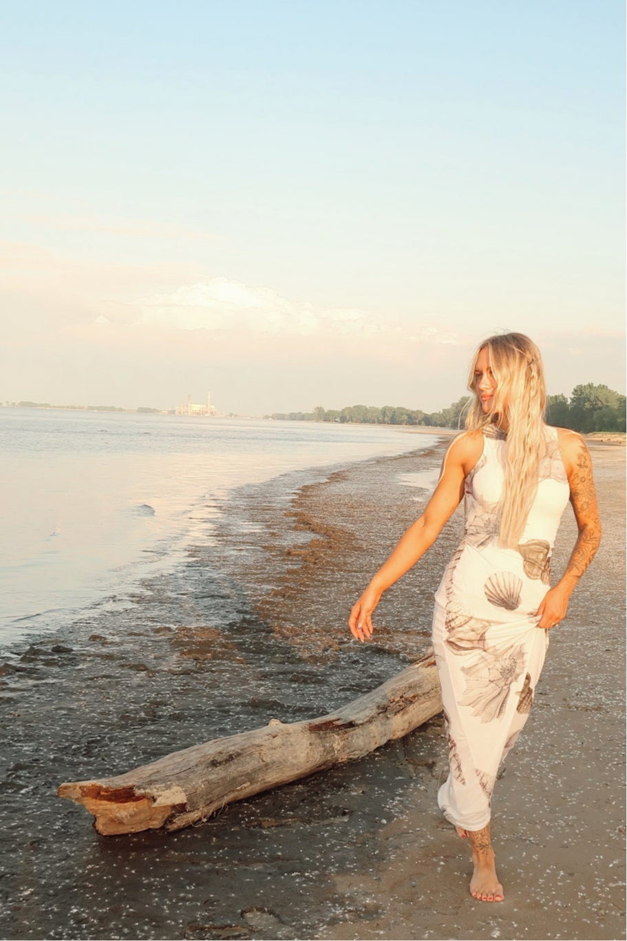 Sandy Toes Maxi Dress