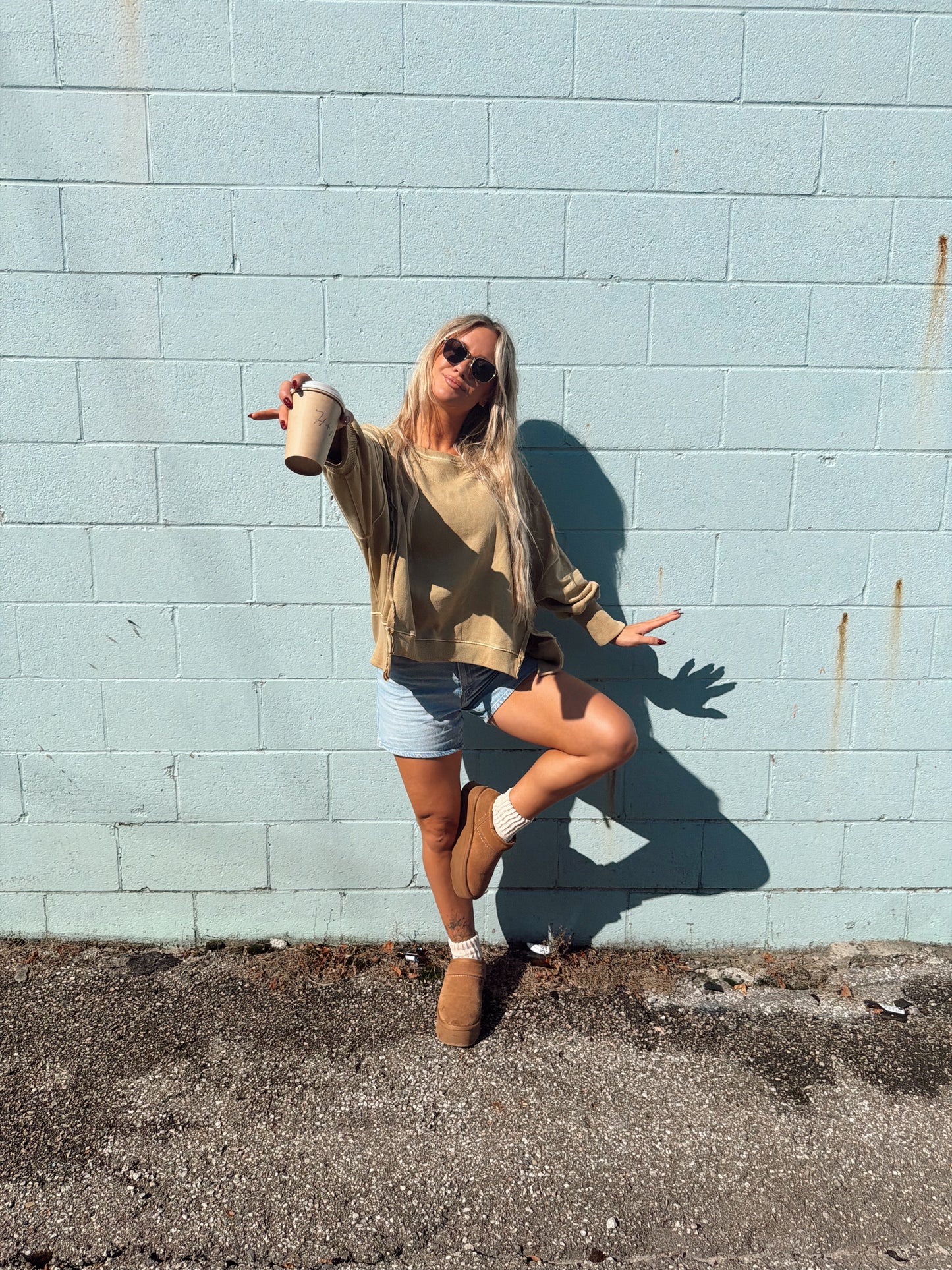 Pistachio Latte Crewneck
