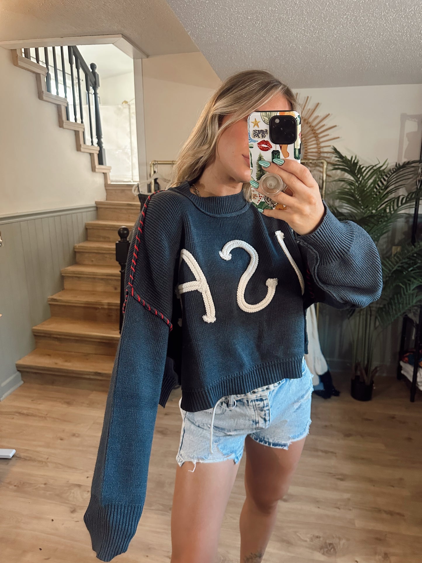 American Cutie Crop - NAVY