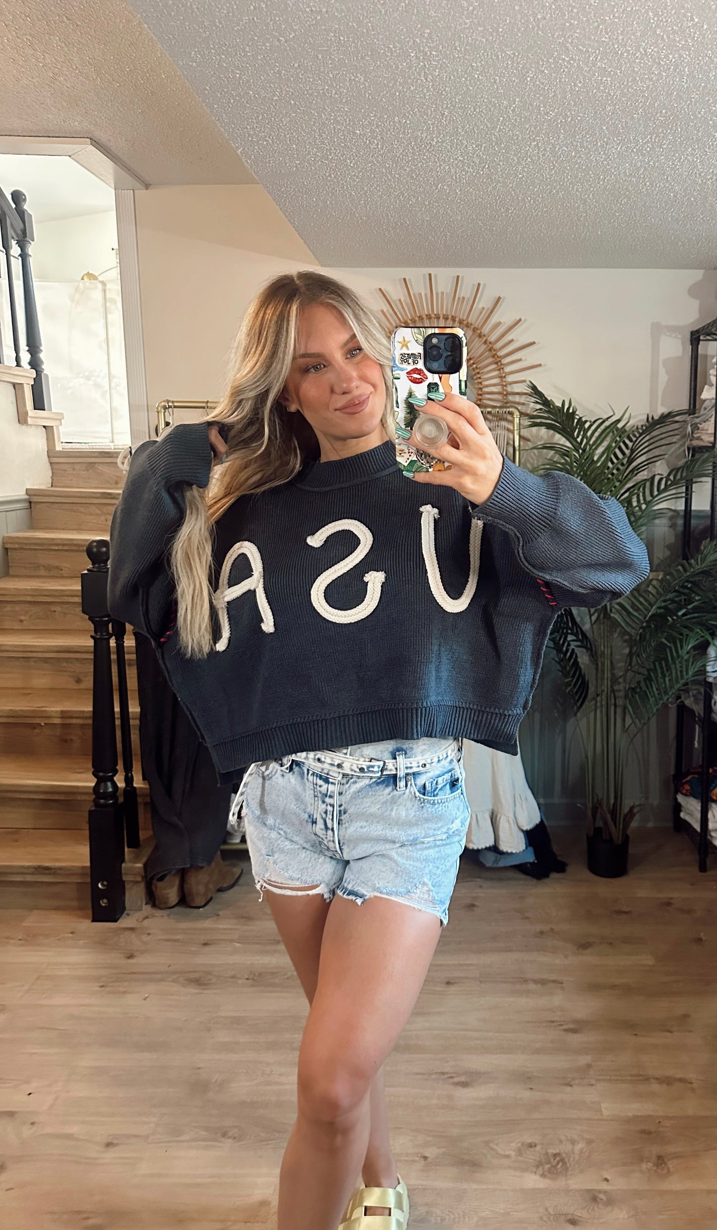 American Cutie Crop - NAVY