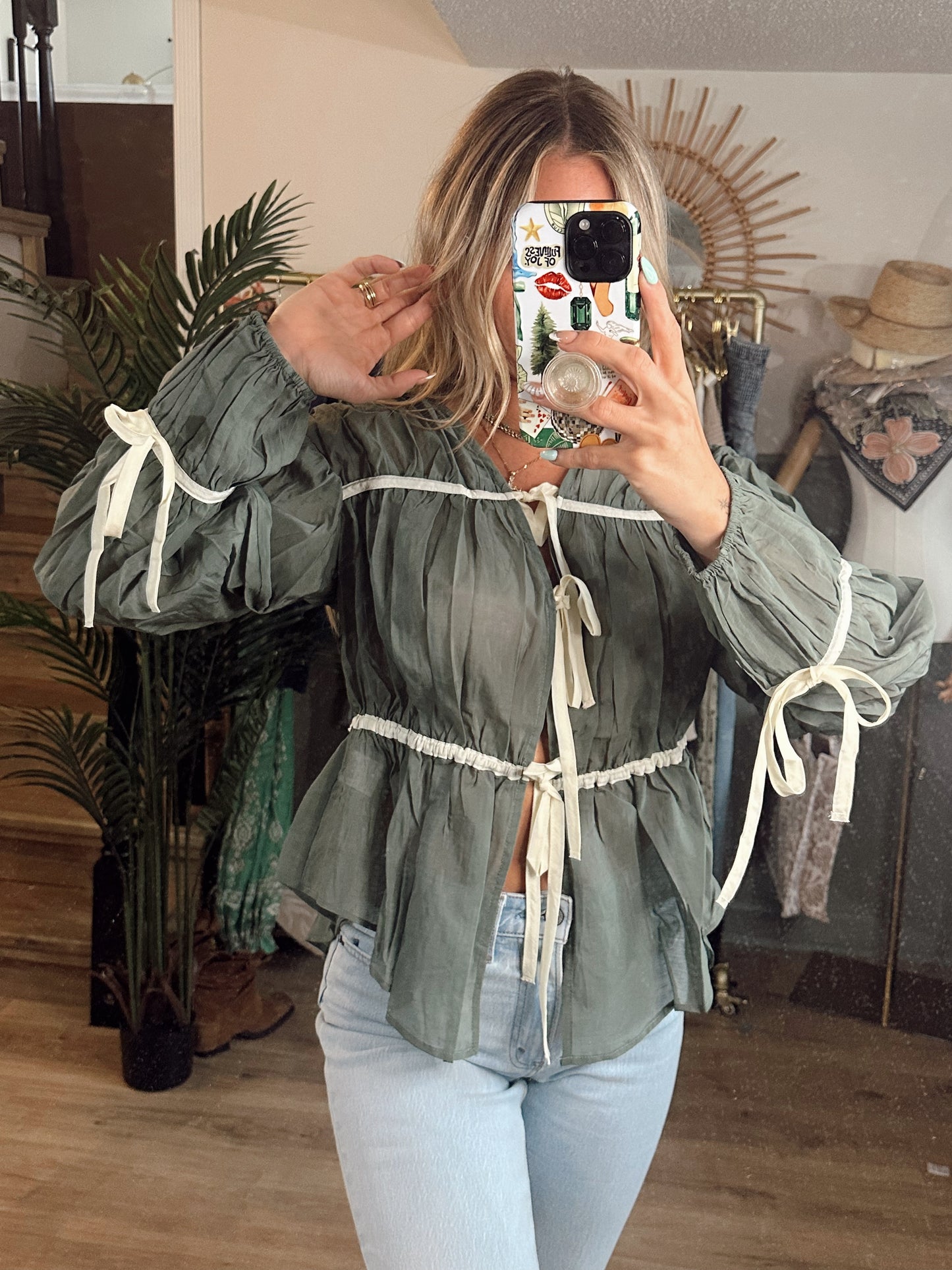 Willow Wind Sheer Top