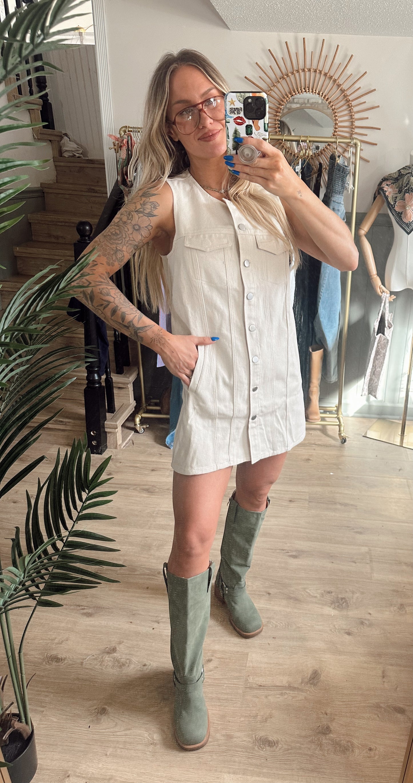 Noah Denim Dress