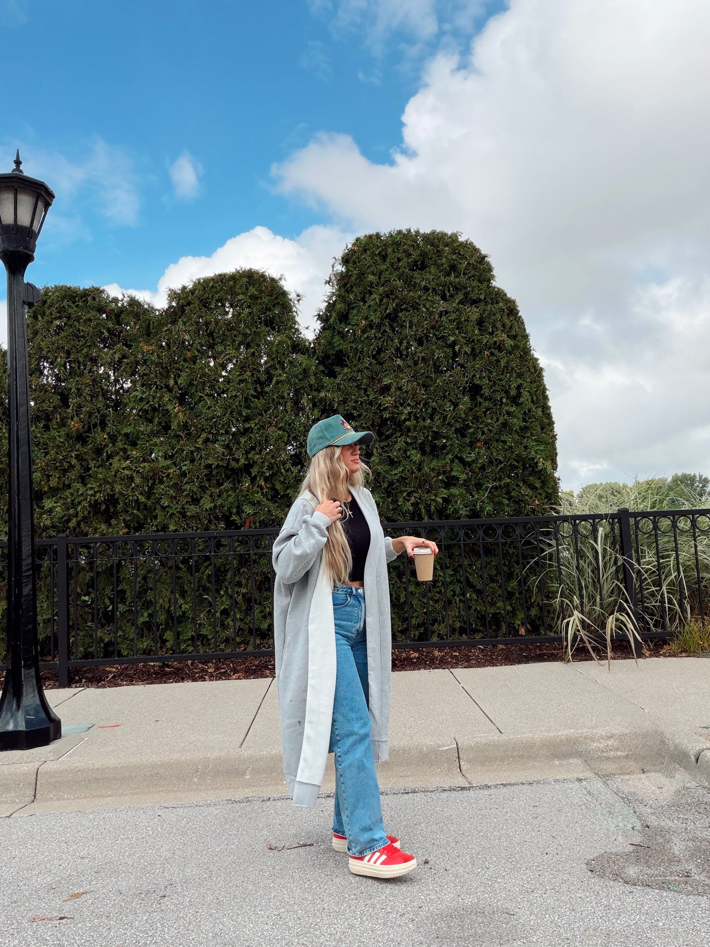 London Fog Longline Cardi