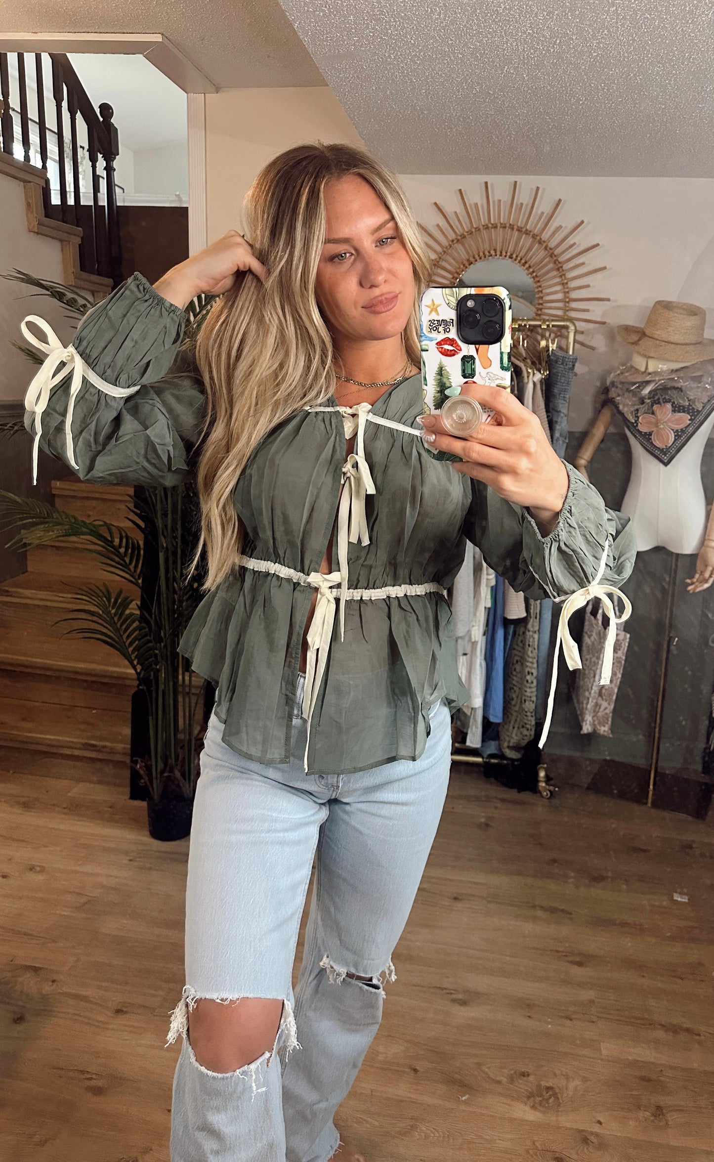 Willow Wind Sheer Top