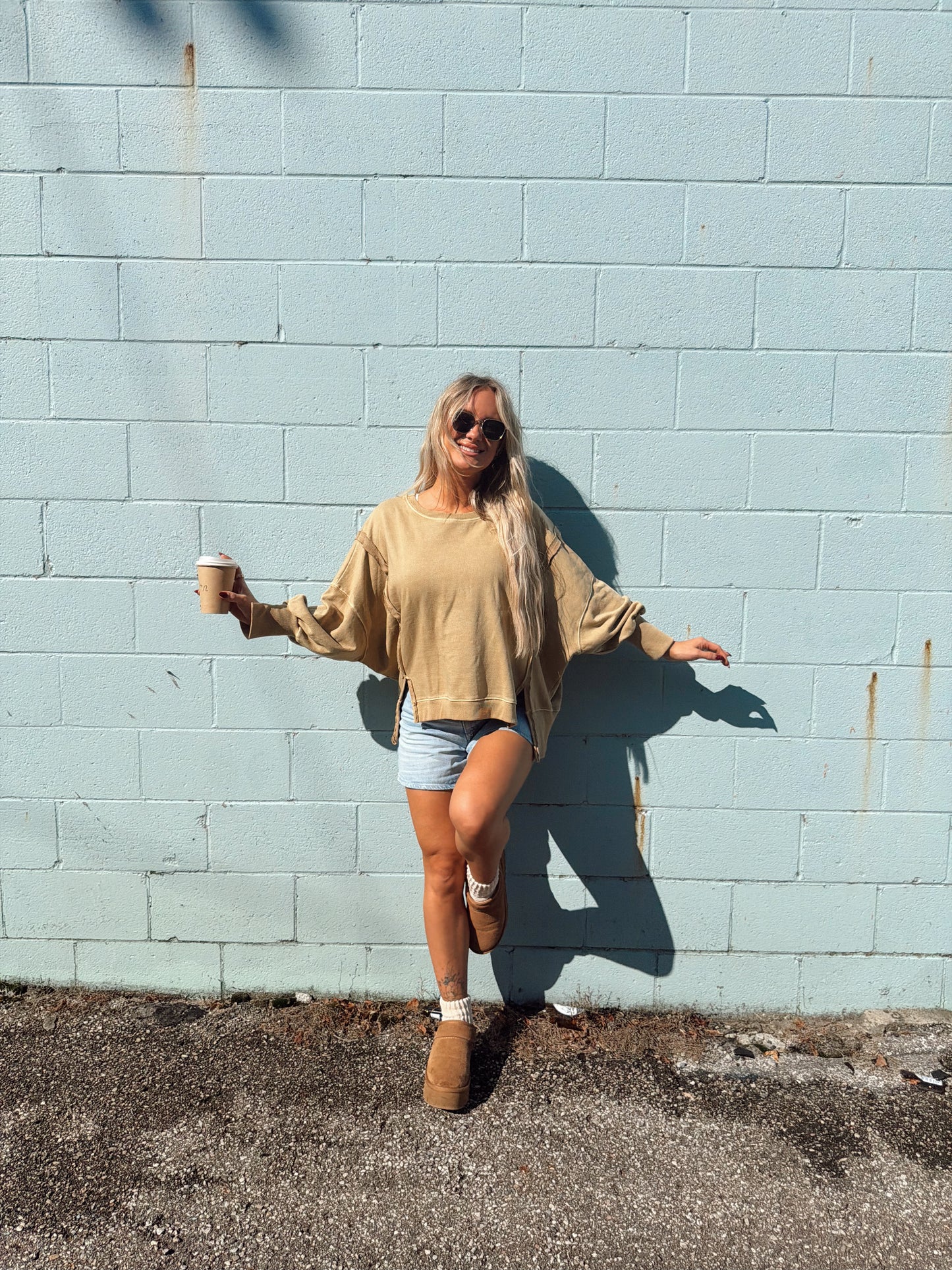 Pistachio Latte Crewneck