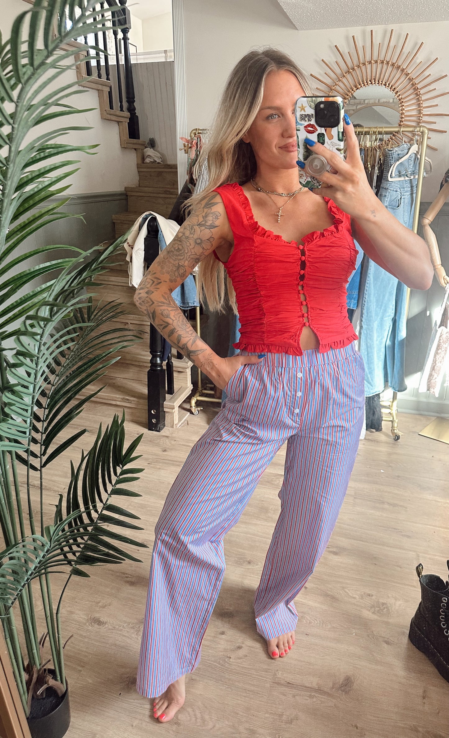Americas Sweetheart Striped Pants