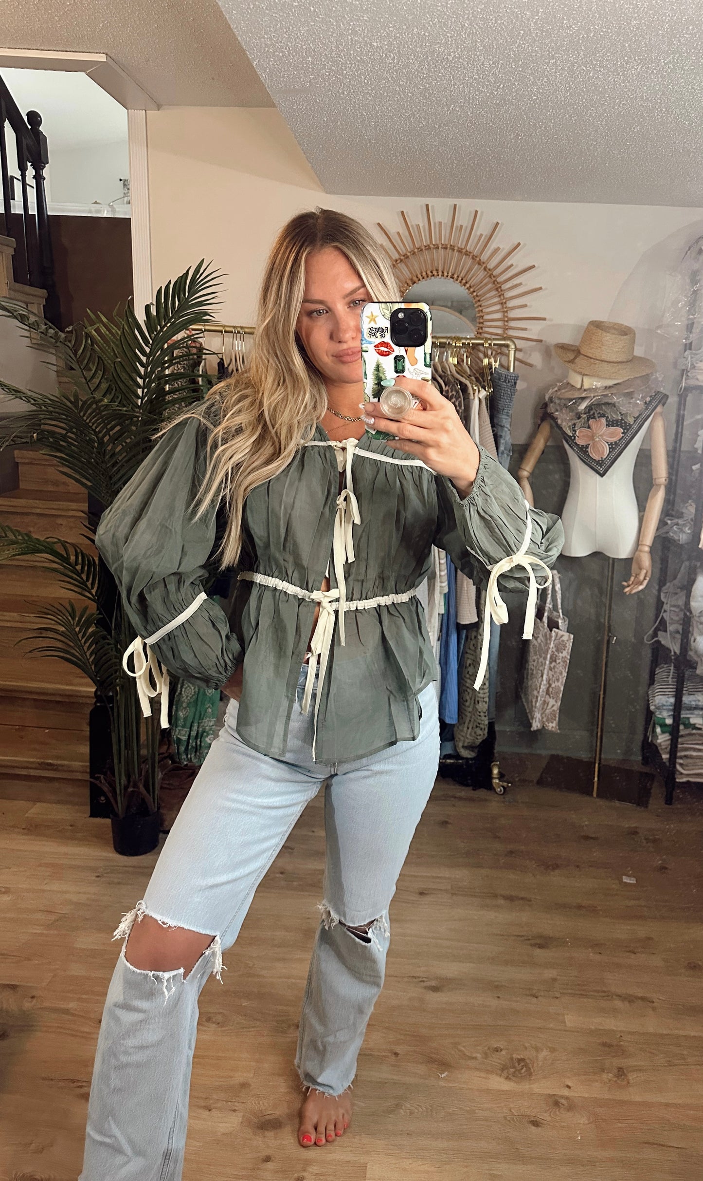 Willow Wind Sheer Top