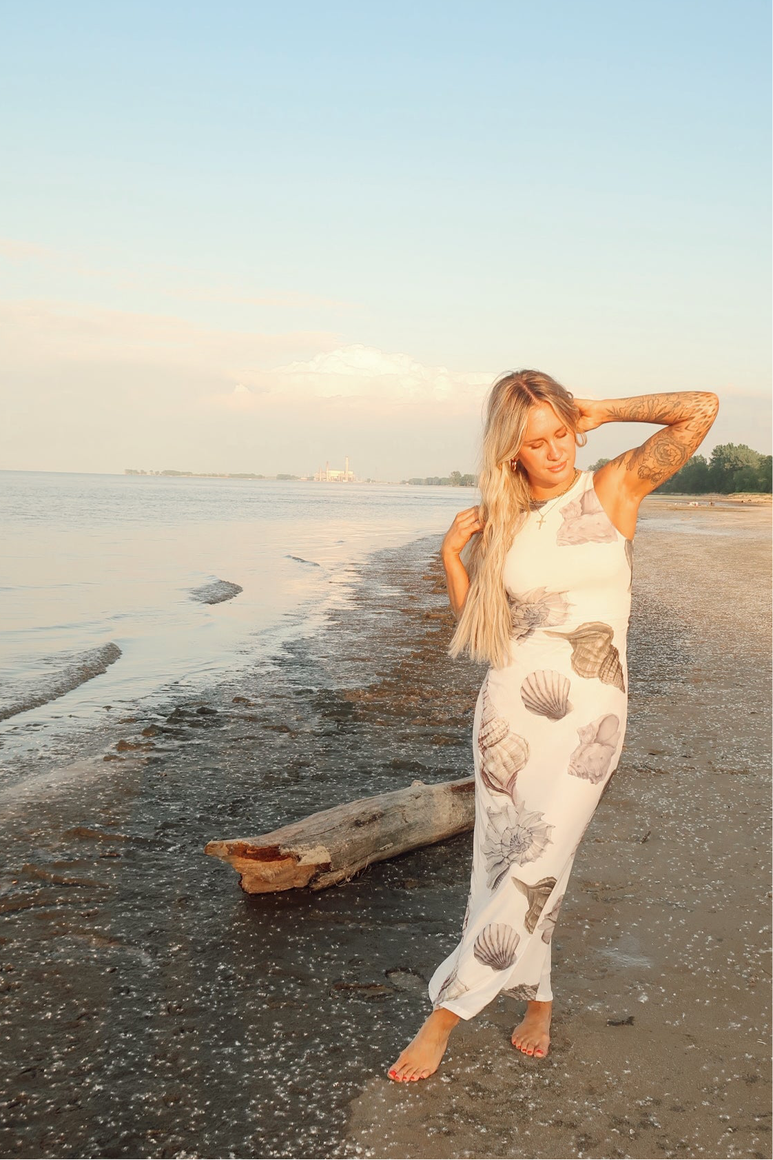 Sandy Toes Maxi Dress