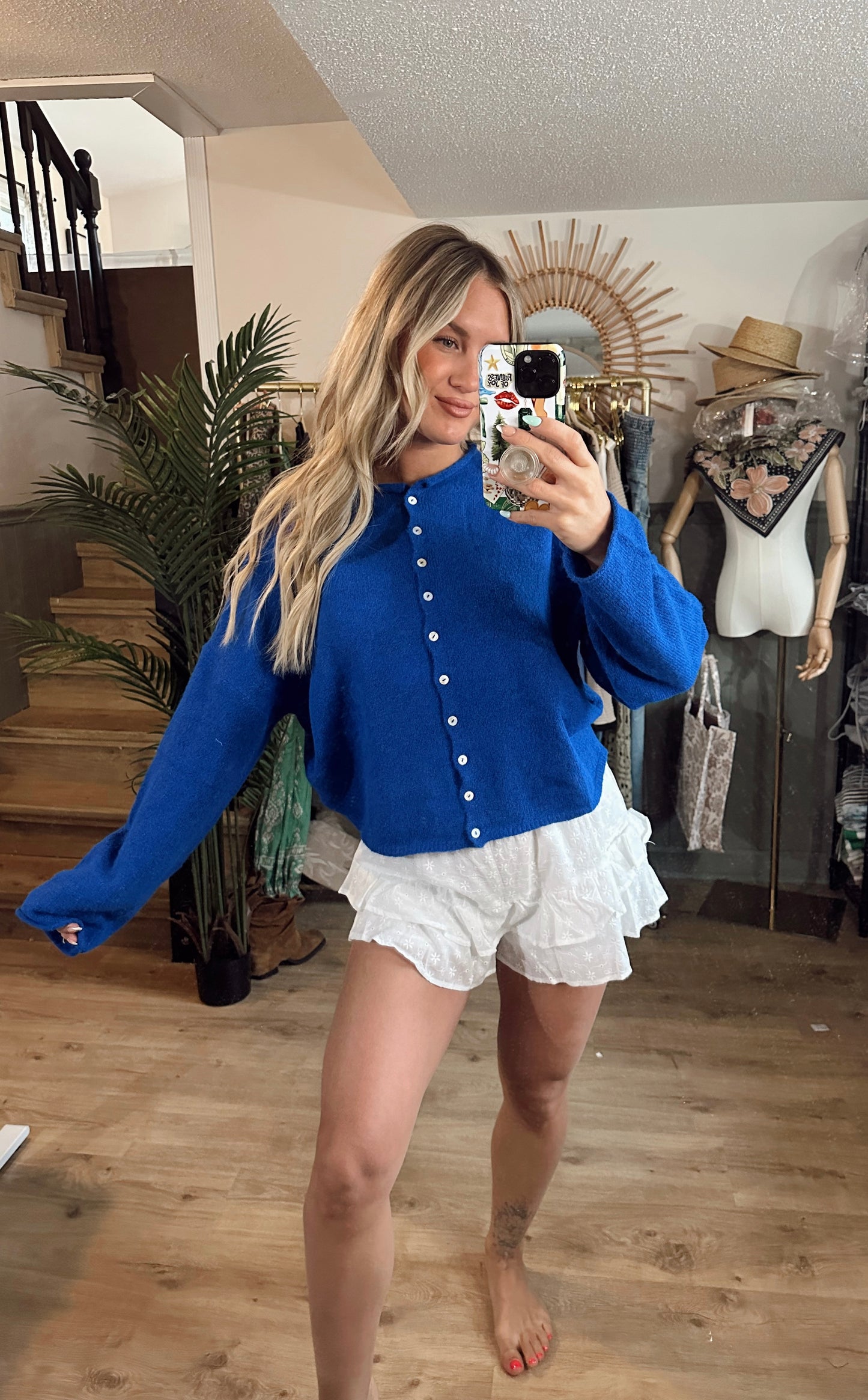 Tidal Blue Cardi