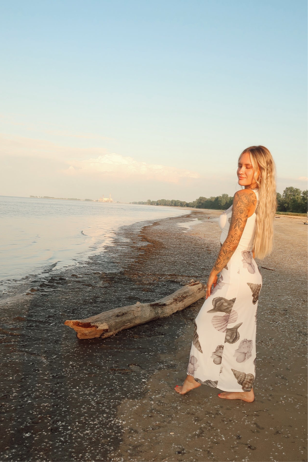 Sandy Toes Maxi Dress