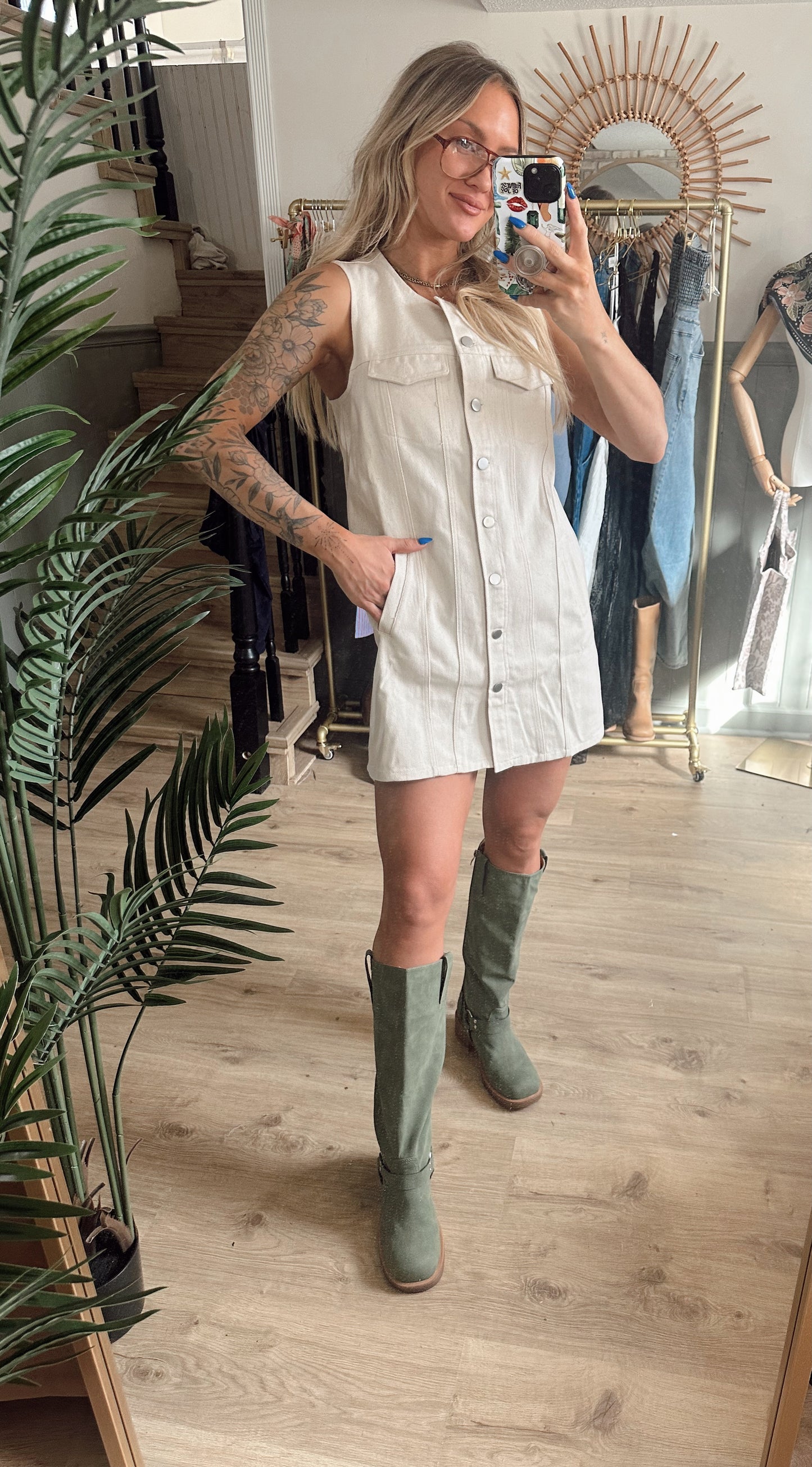 Noah Denim Dress