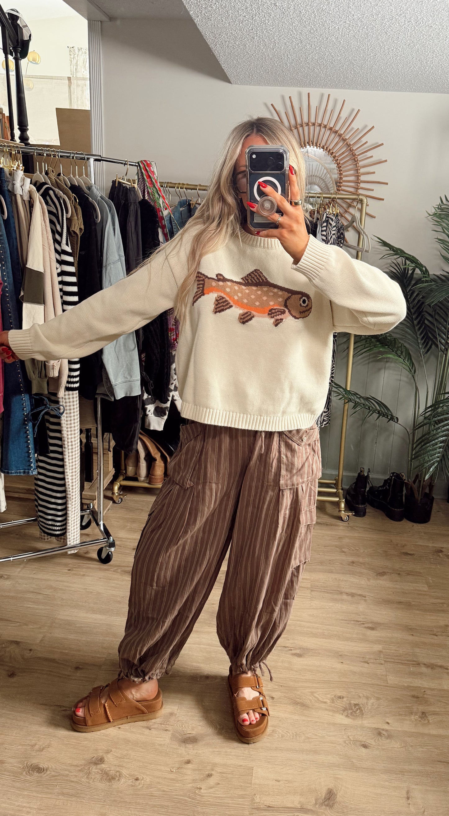 River Run Sweater - CREAM