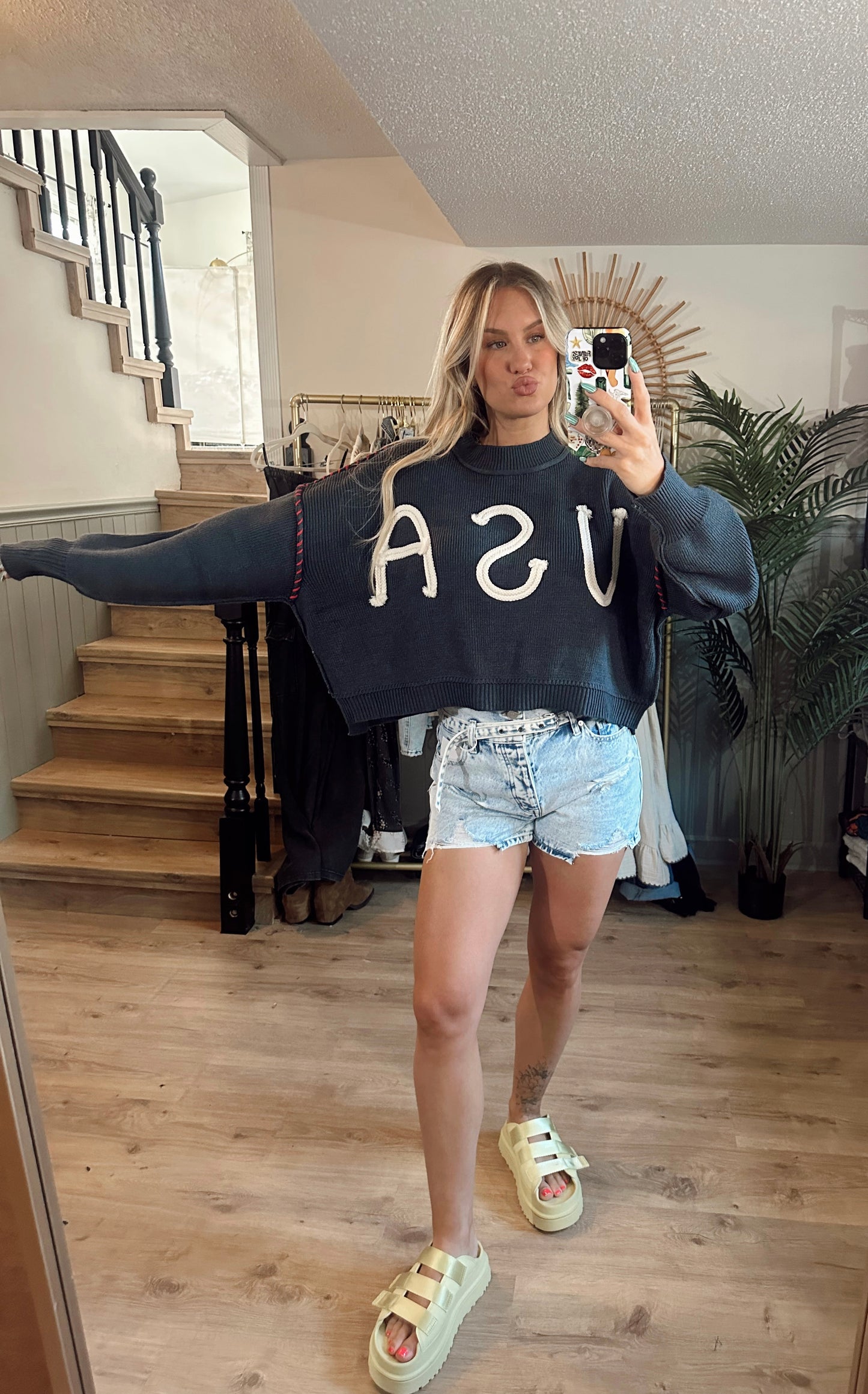 American Cutie Crop - NAVY