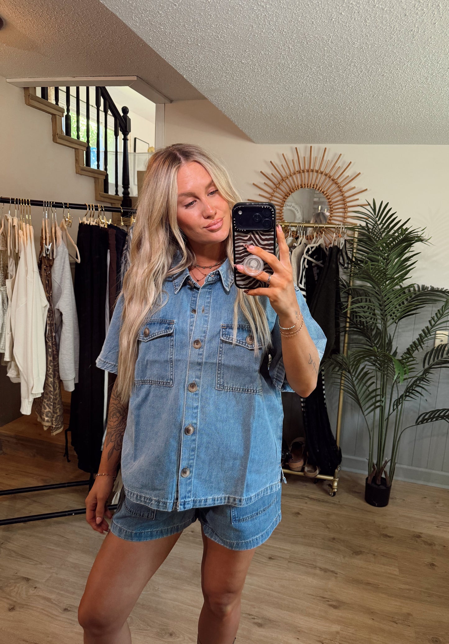 Blue Jean Baby Set
