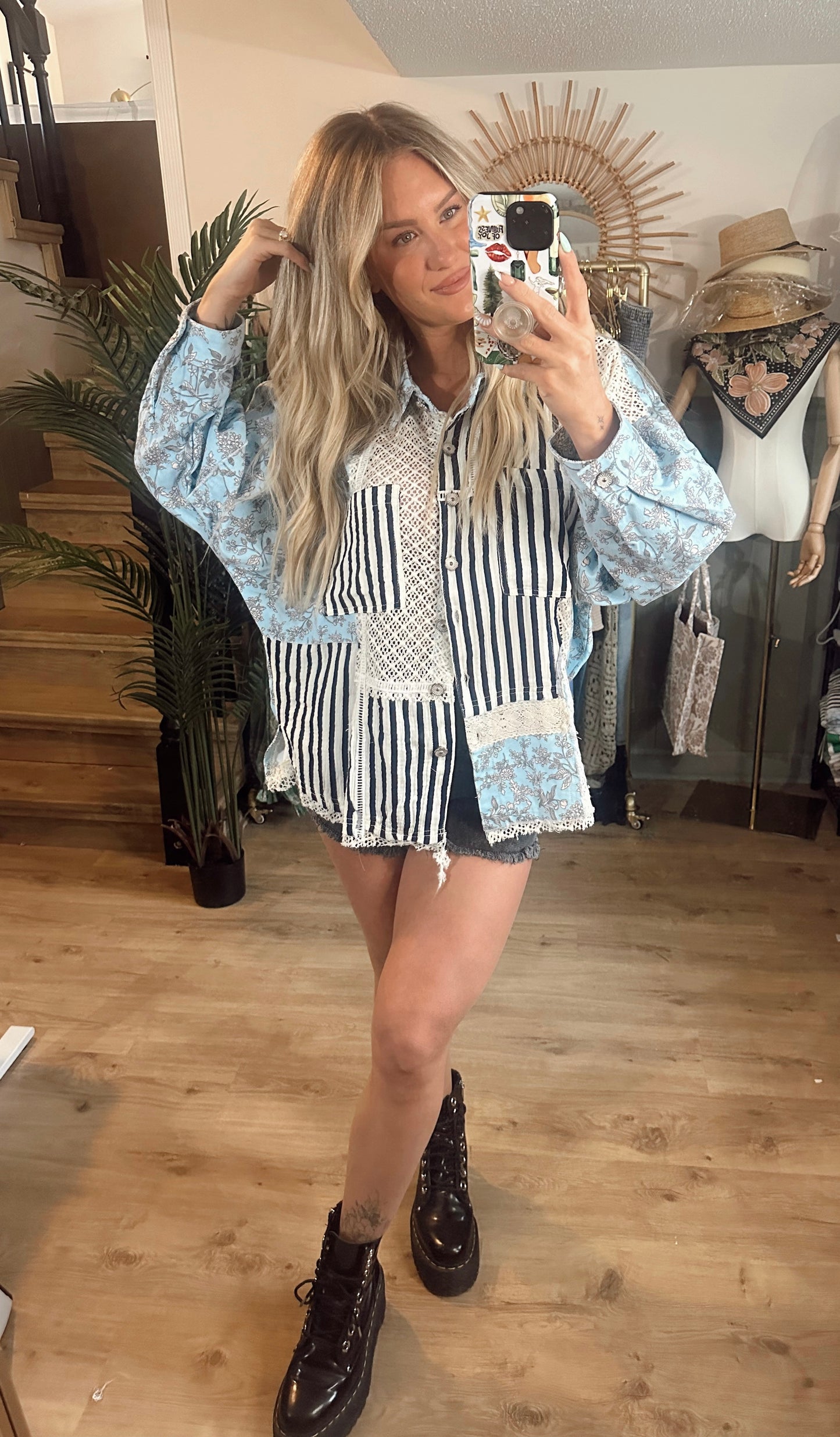 Sail Away Button Down