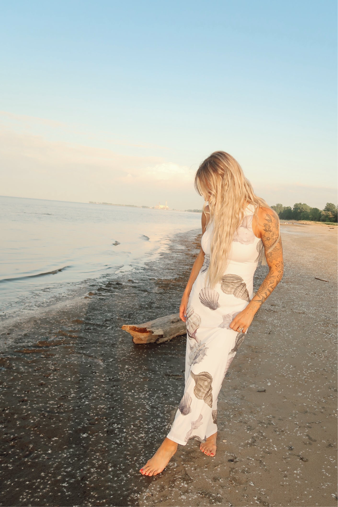 Sandy Toes Maxi Dress