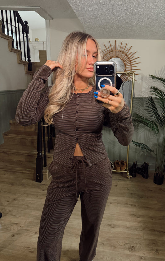 Sol Stripes Set (chocolate)