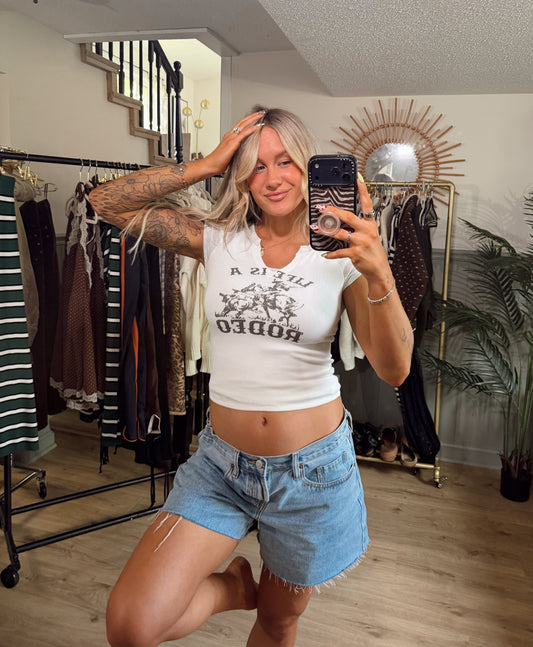 Life Is A Rodeo Tee