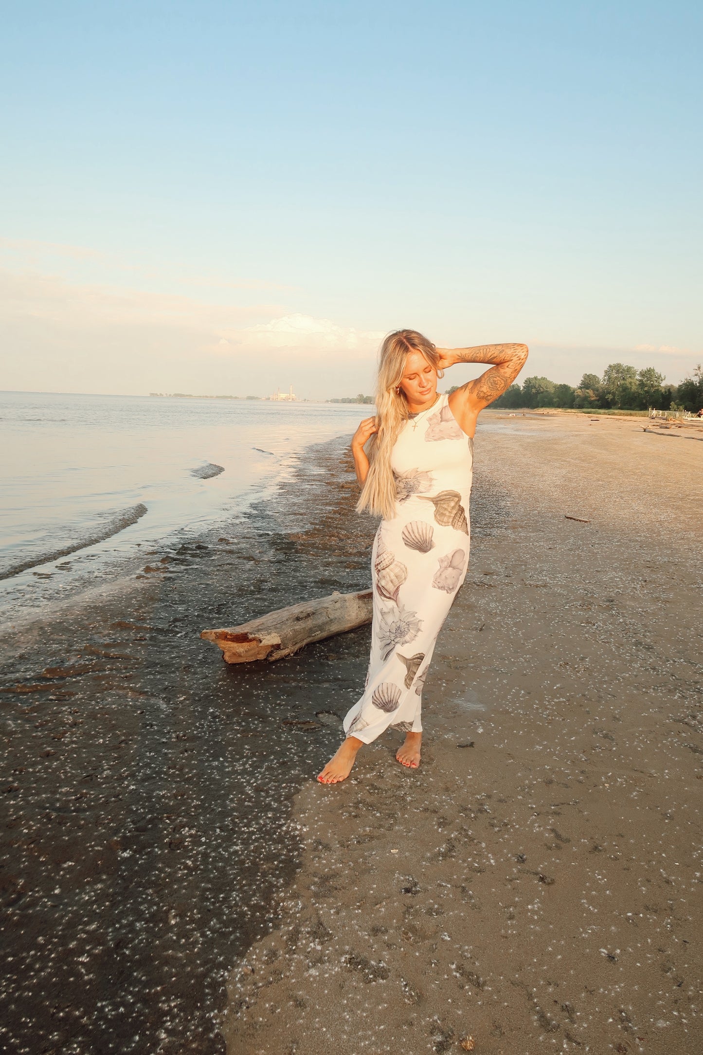 Sandy Toes Maxi Dress
