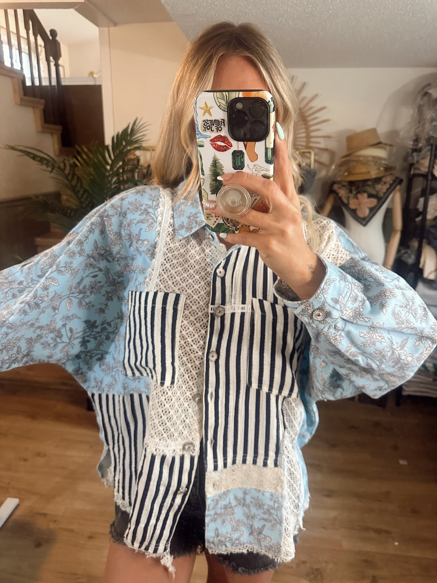 Sail Away Button Down