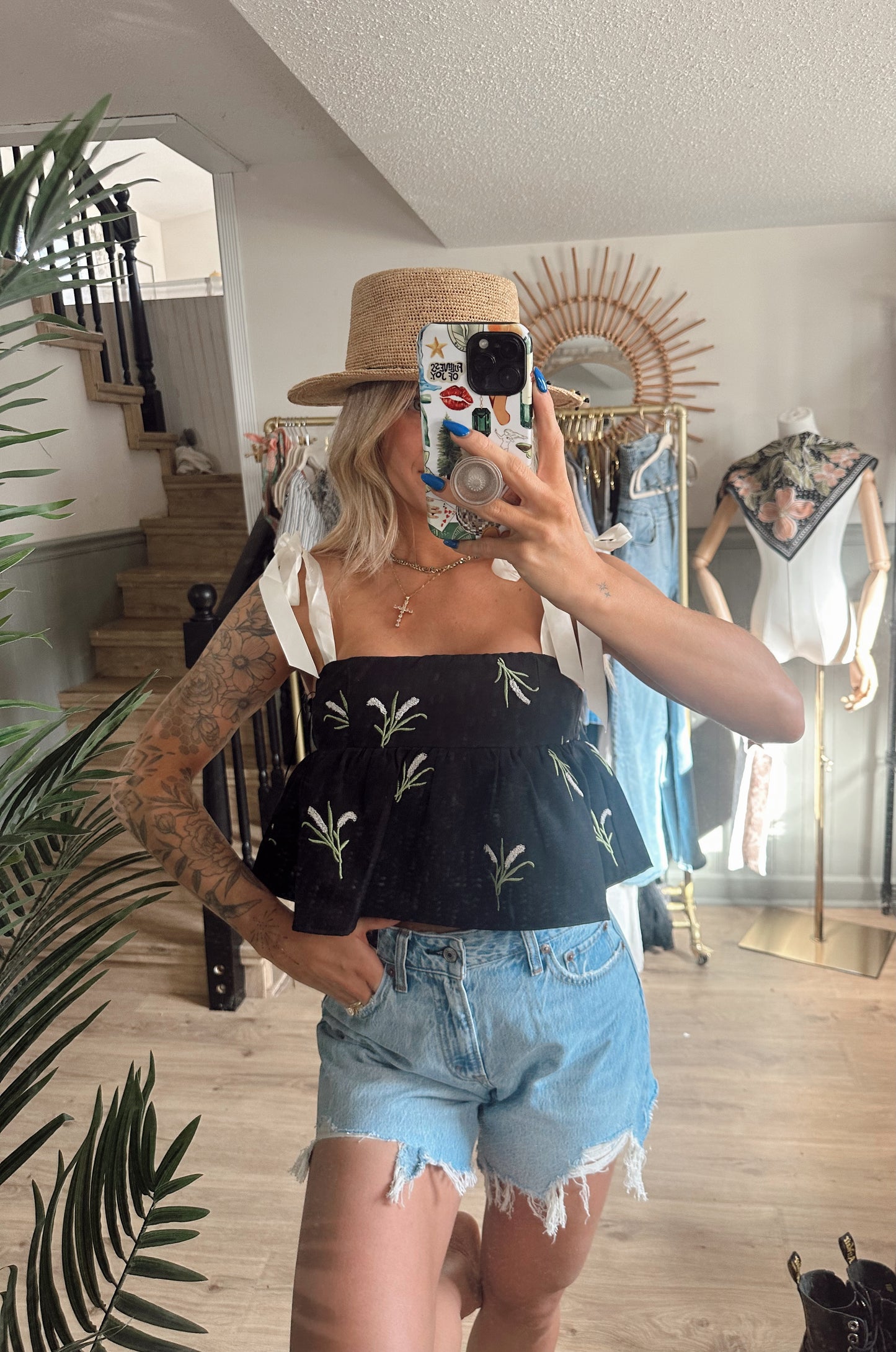 Lark Babydoll Top