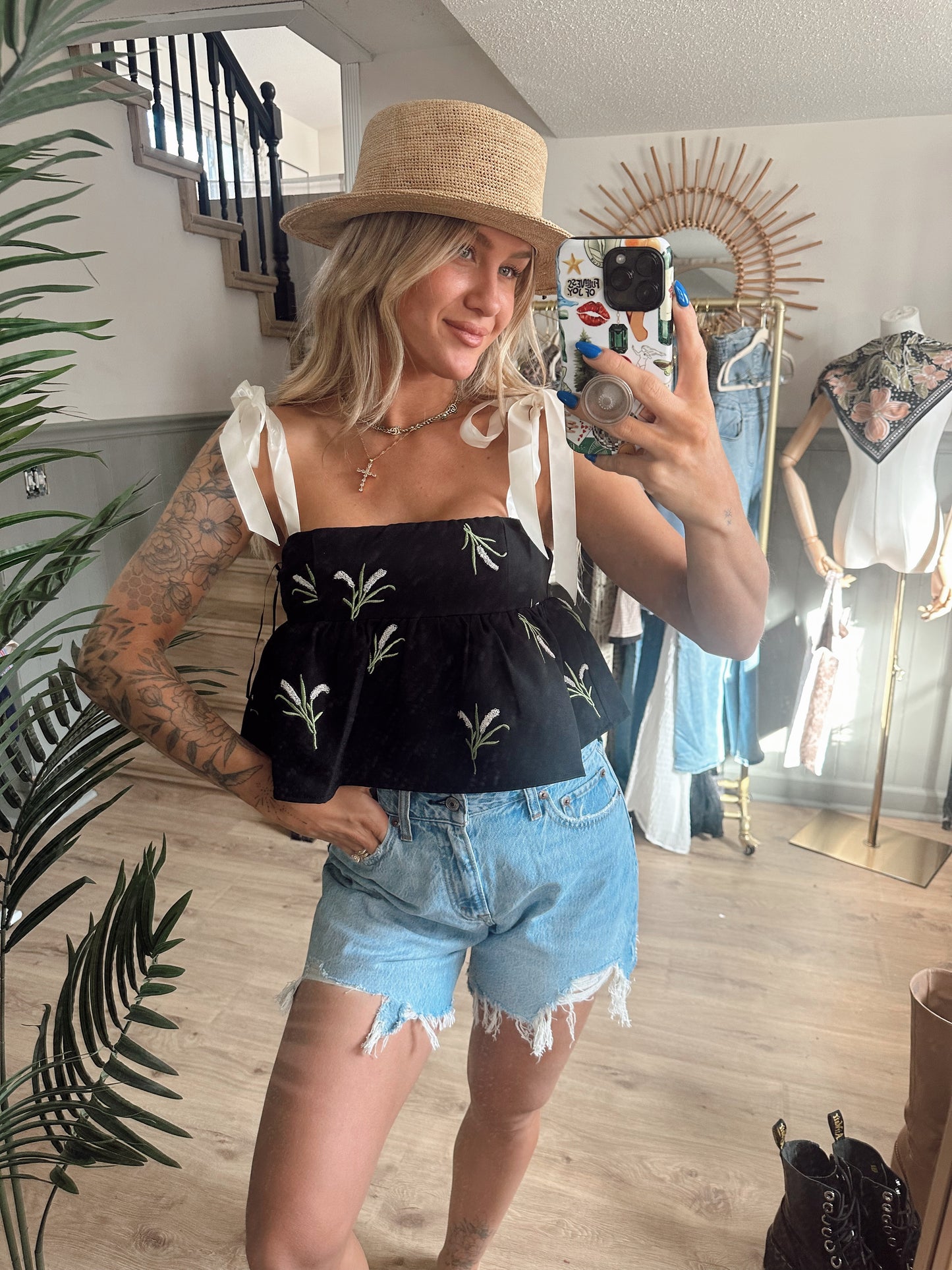 Lark Babydoll Top