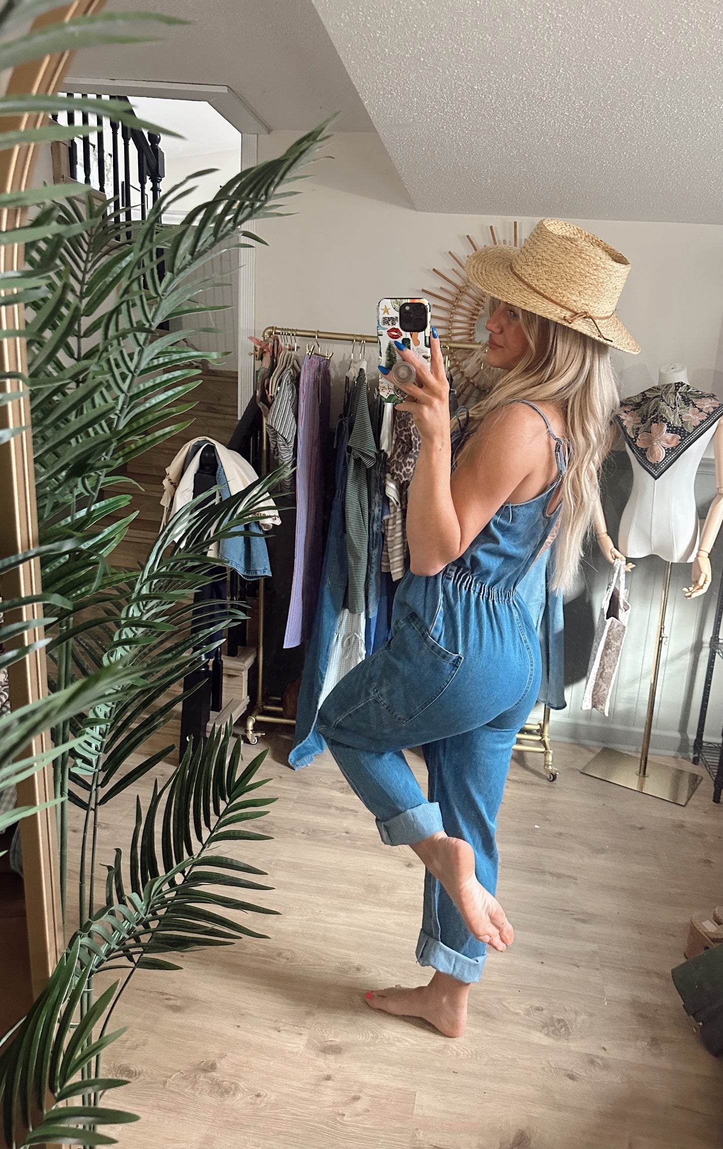 Offshore Denim Jumpsuit