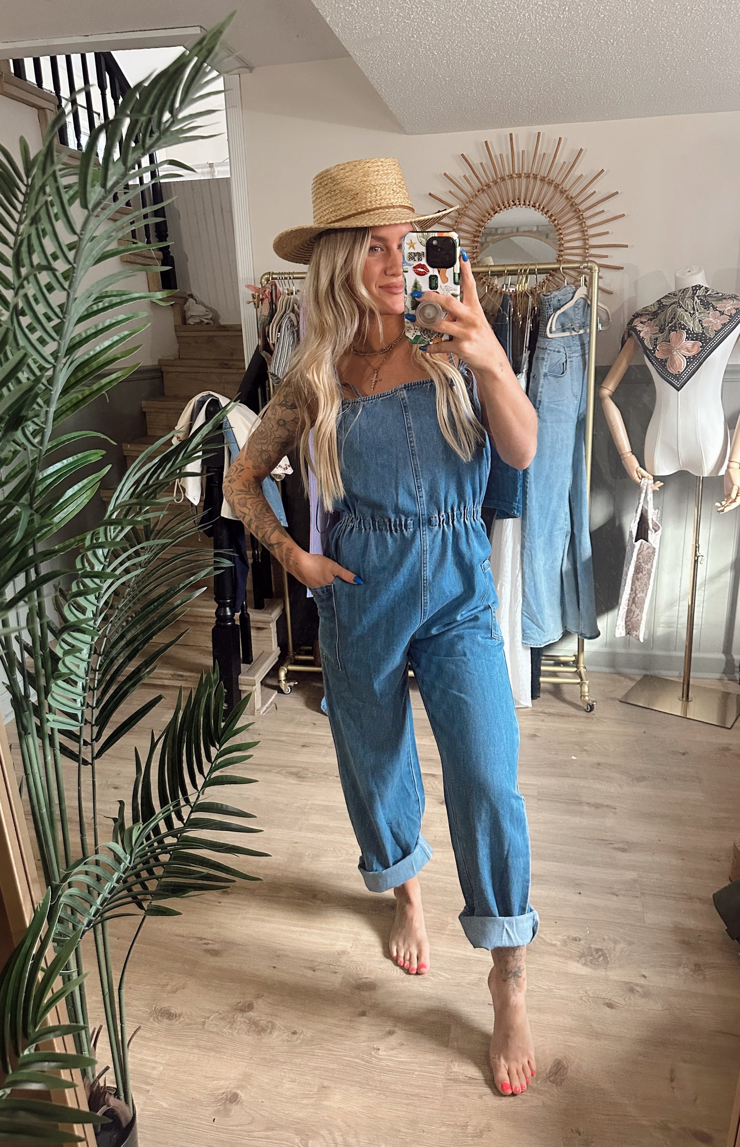 Offshore Denim Jumpsuit