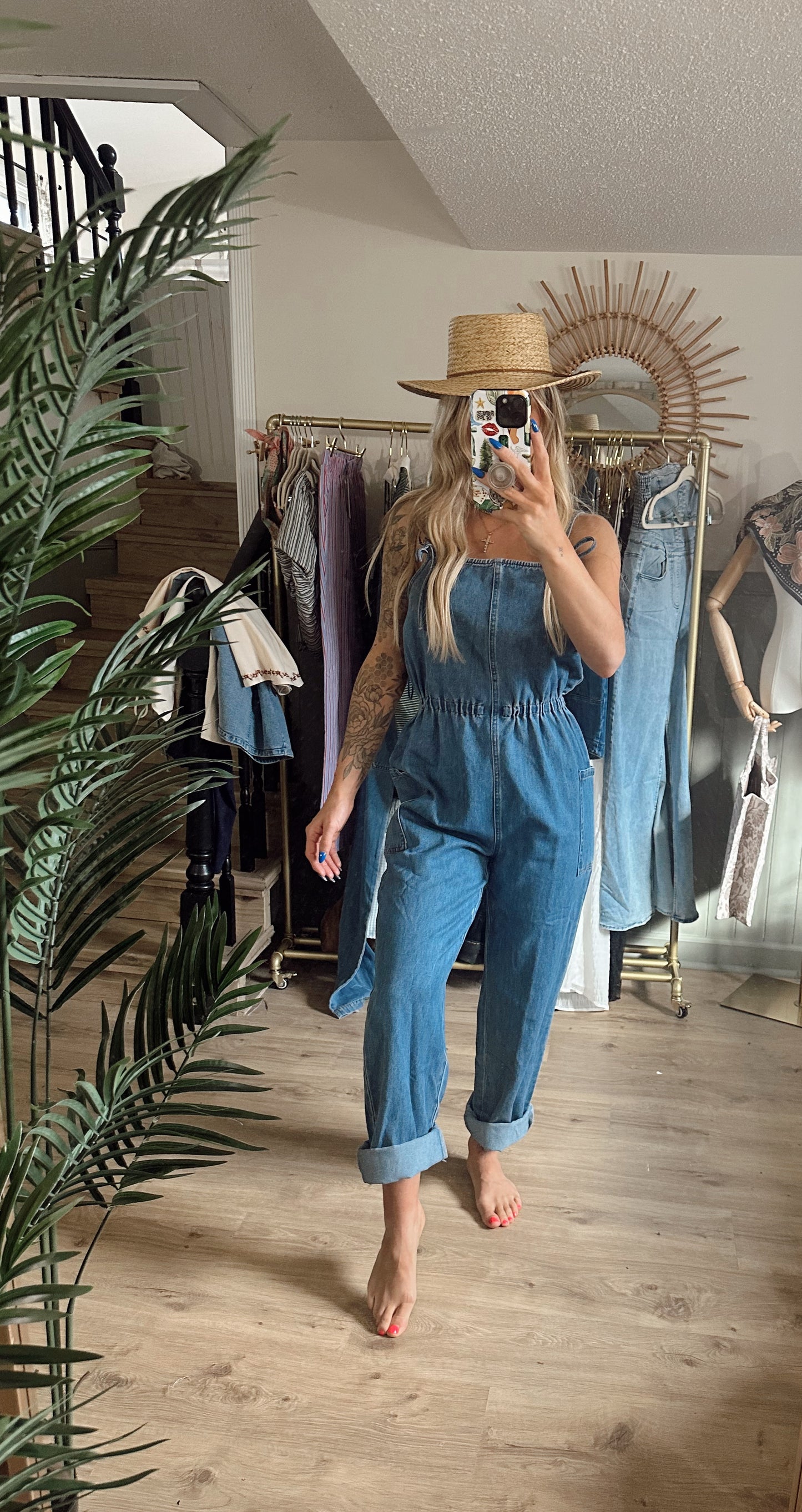 Offshore Denim Jumpsuit