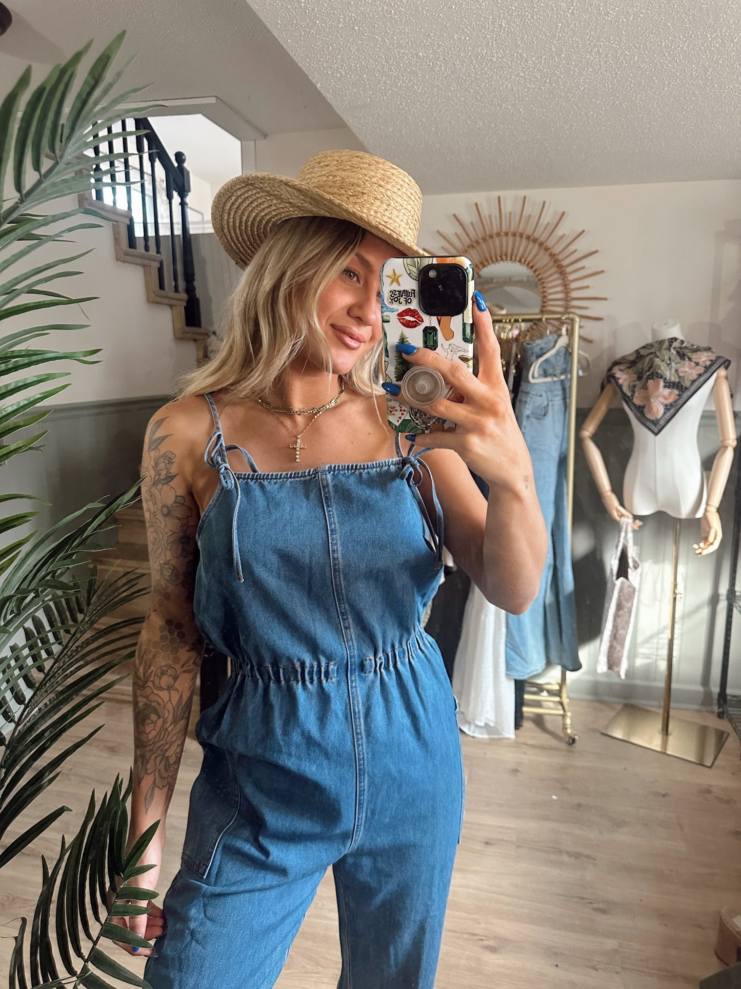 Offshore Denim Jumpsuit