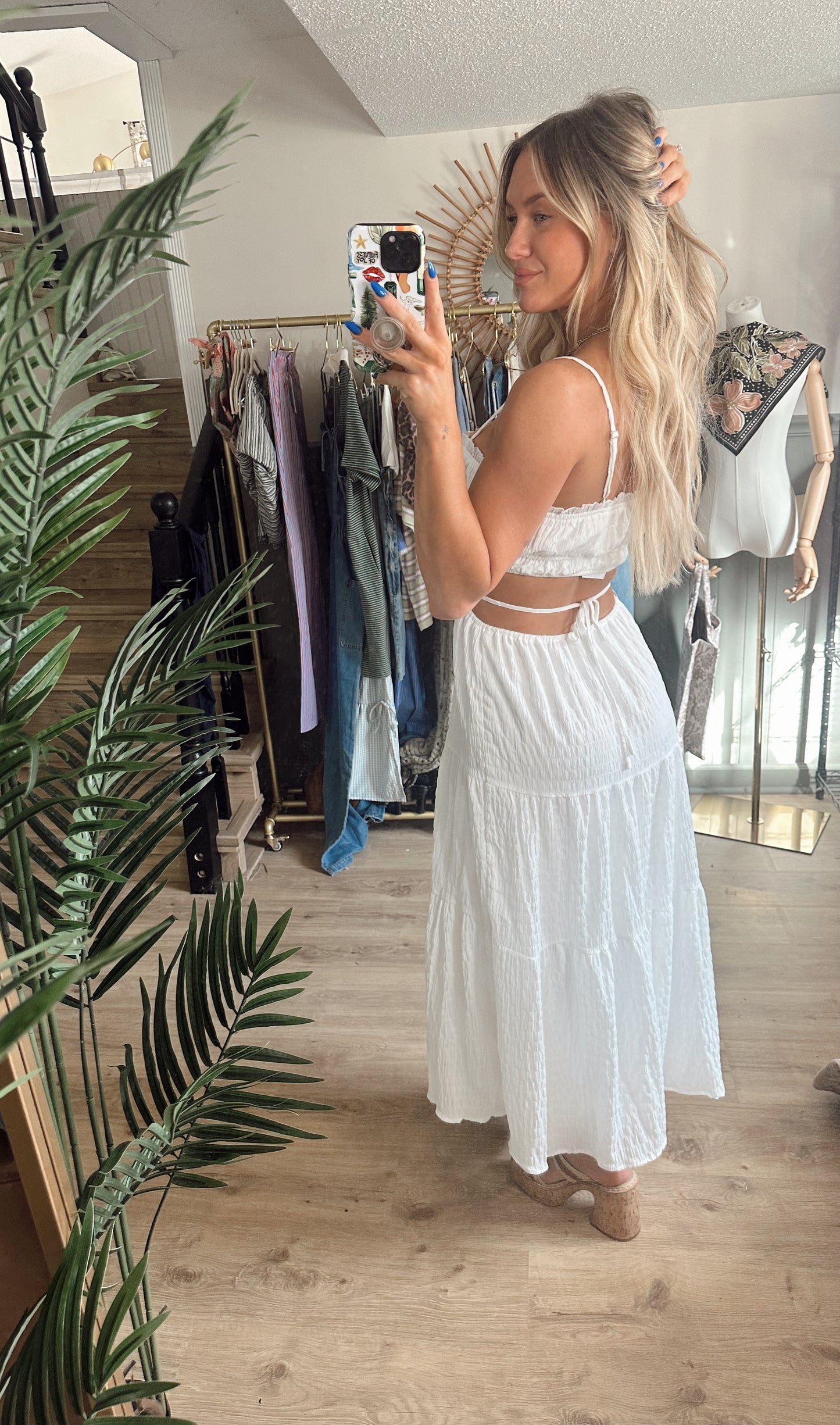 Eden Ruffle Maxi Dress