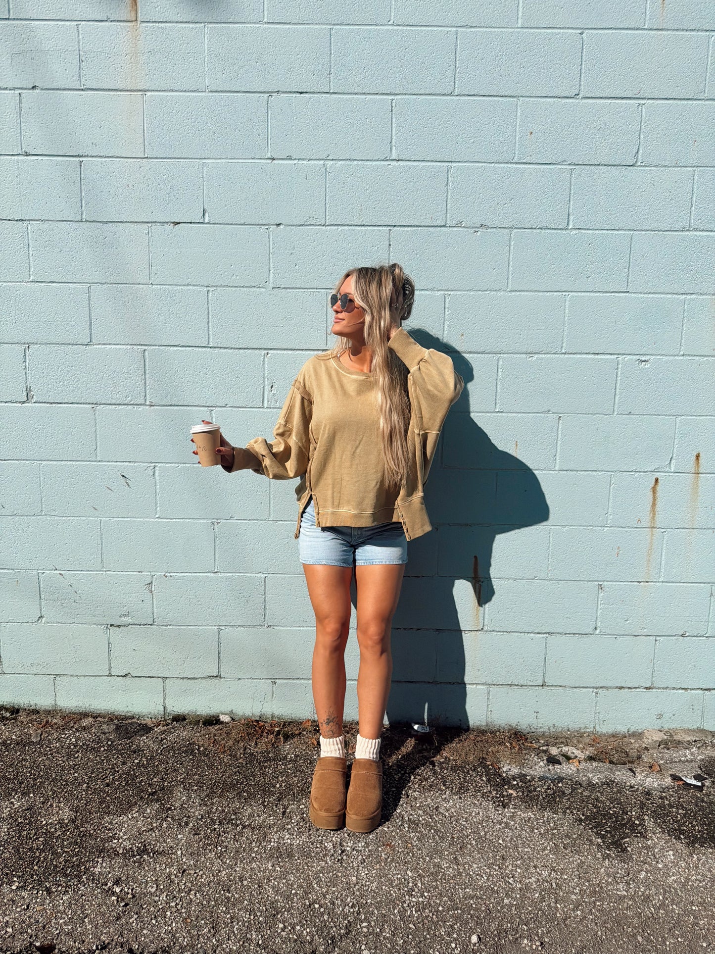 Pistachio Latte Crewneck
