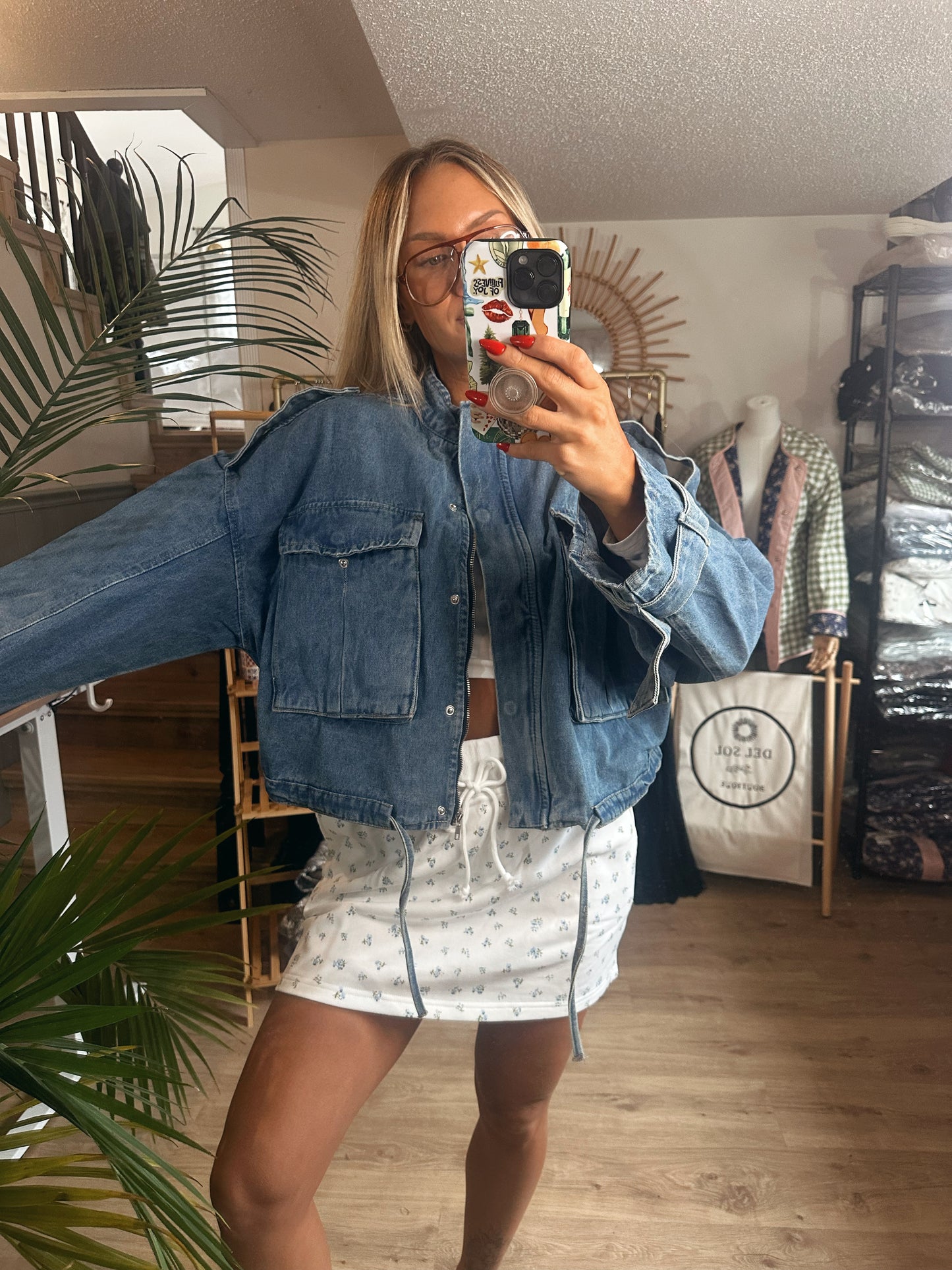 Keep It Cool Denim Jacket