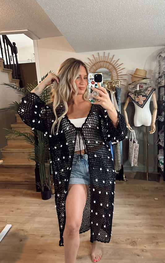 Salty Shell Cardi