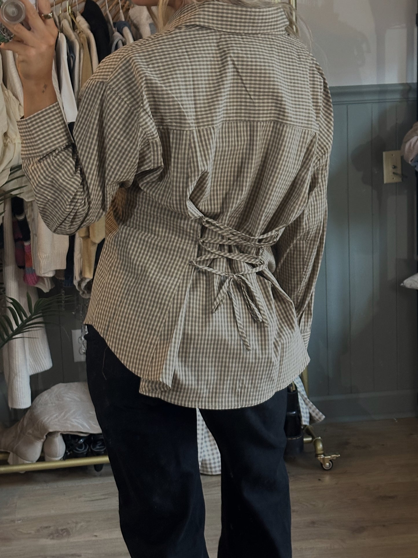 Back Talk Button down