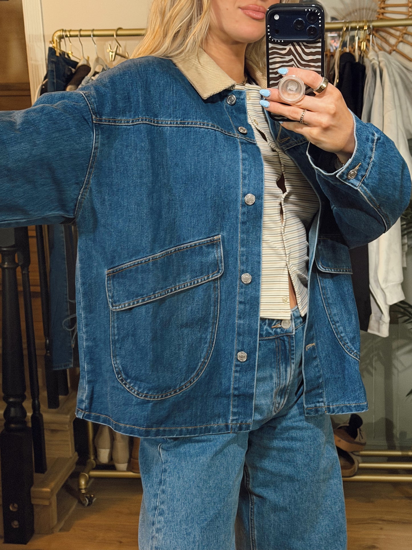 Honey Blue Denim Jacket