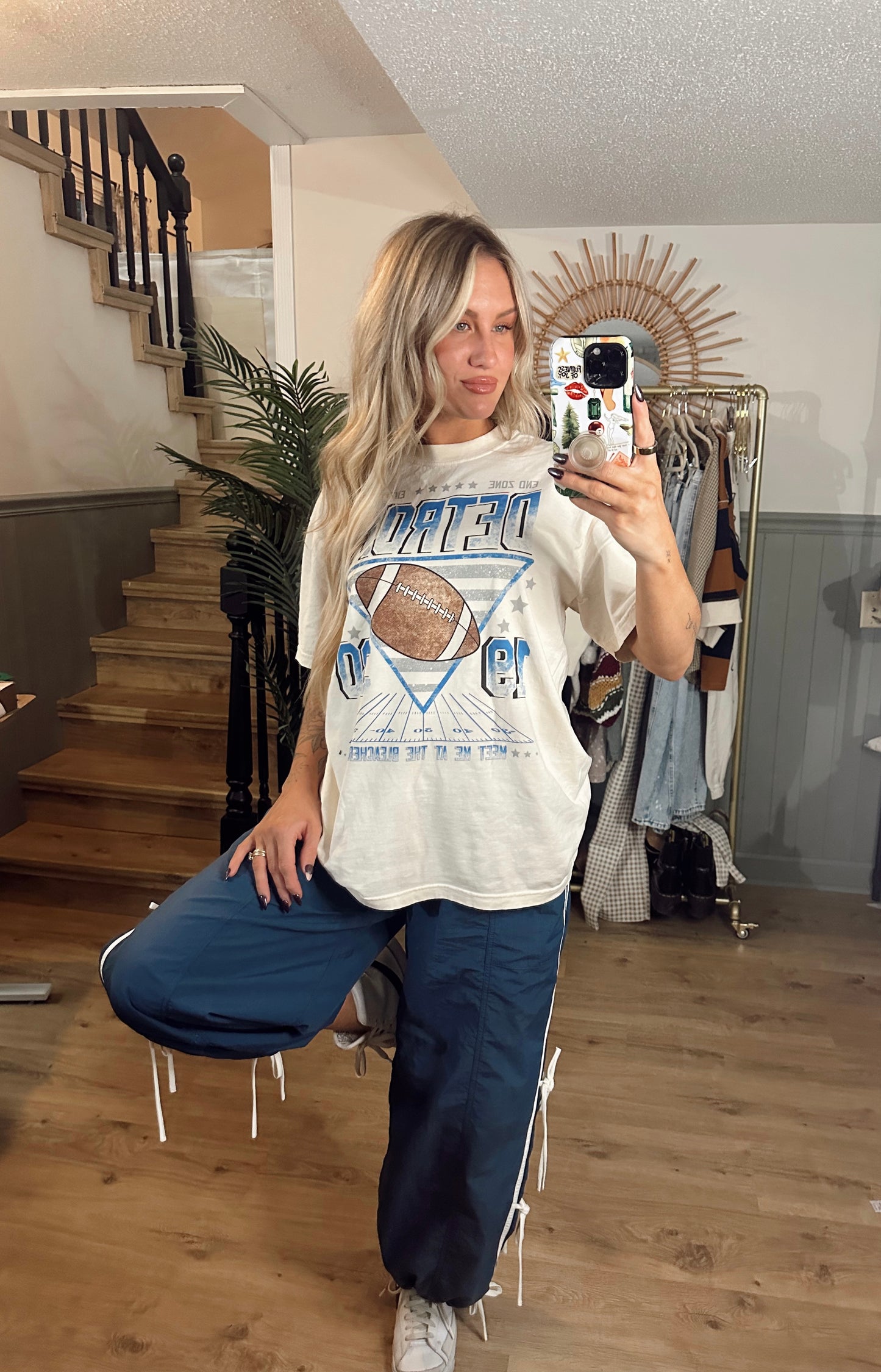 Detroit Football Vintage Tee