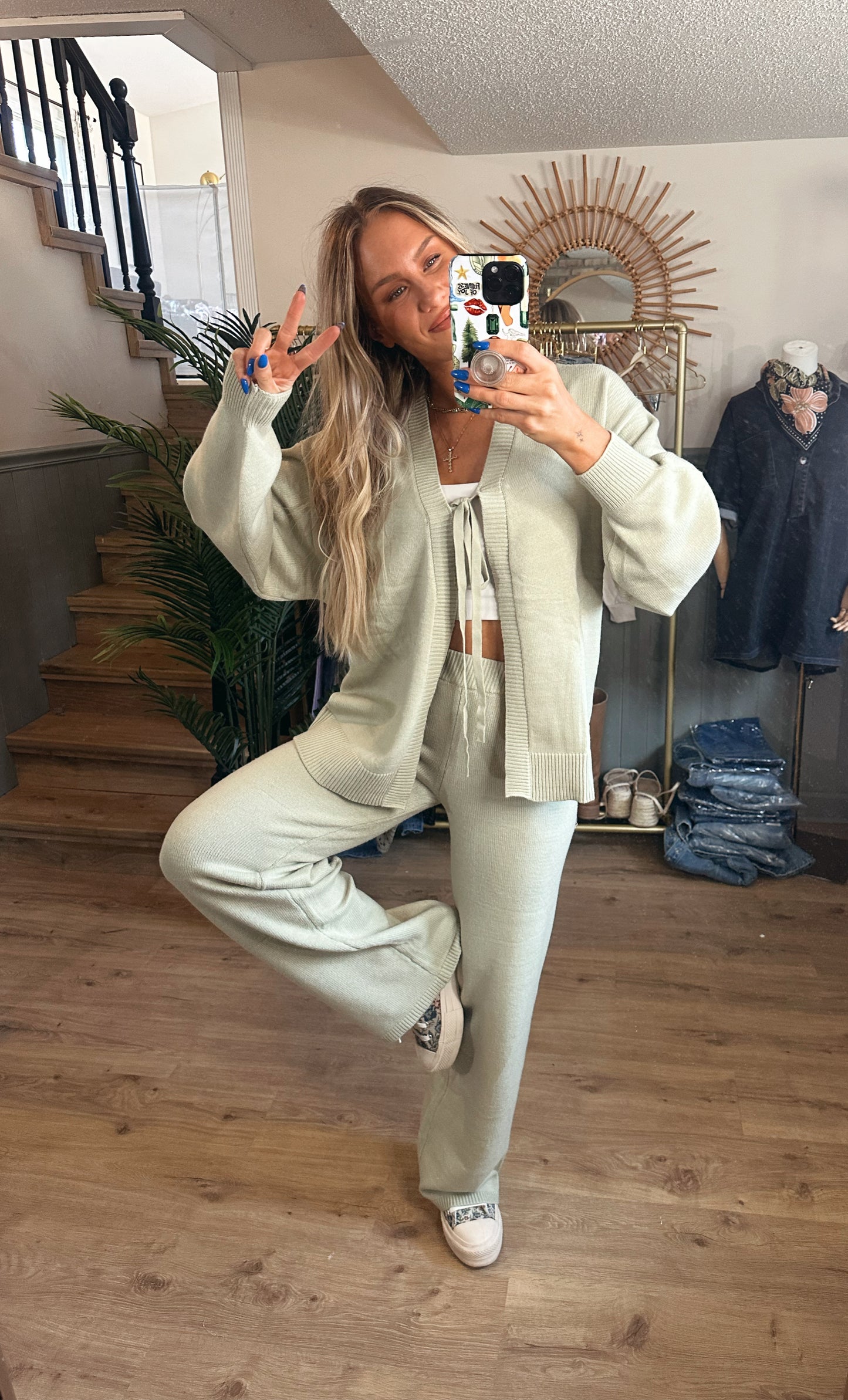 Lazy Day Sweater Set