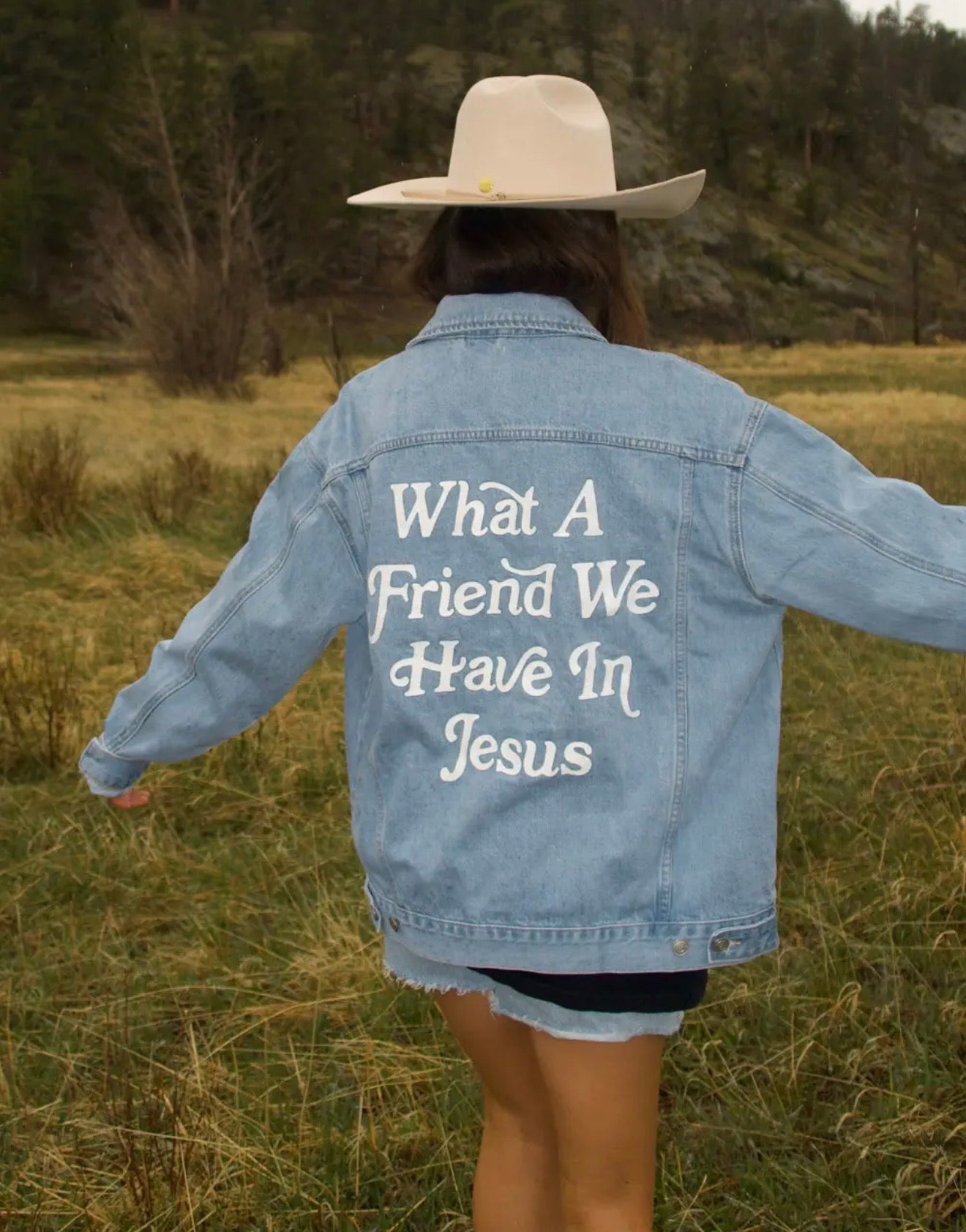 What A Friend Denim Jacket