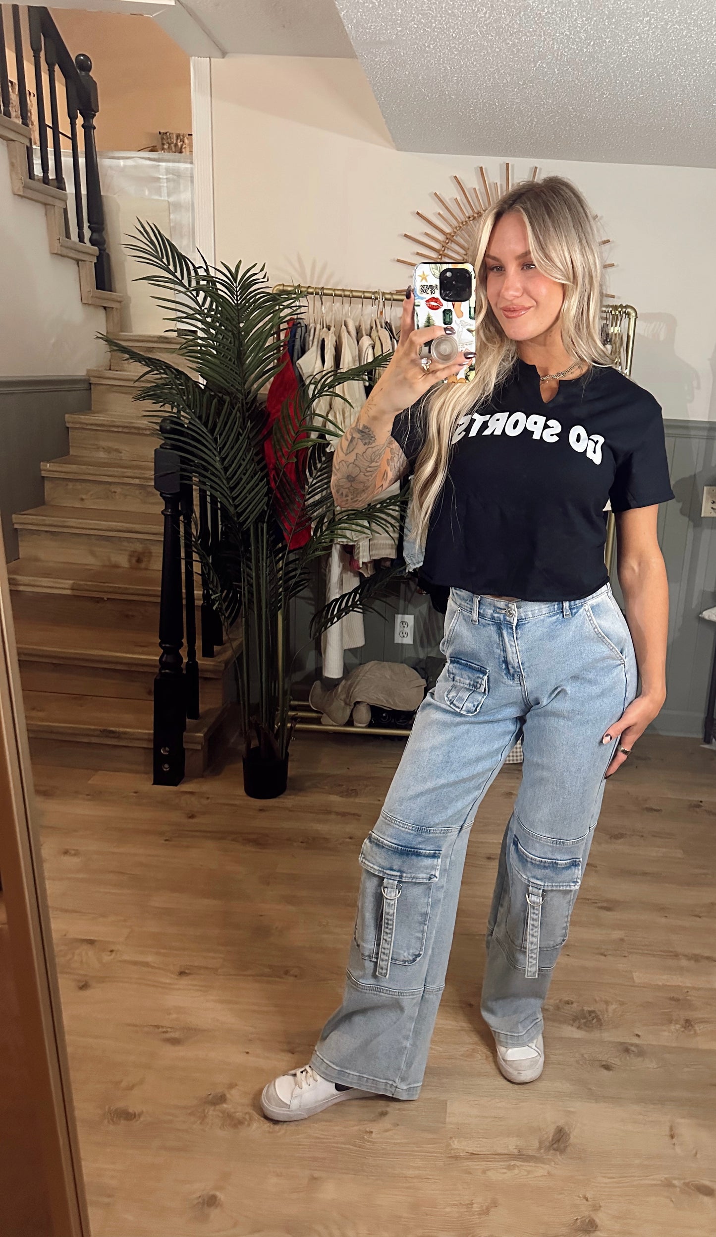 Go Sports Cropped Tee