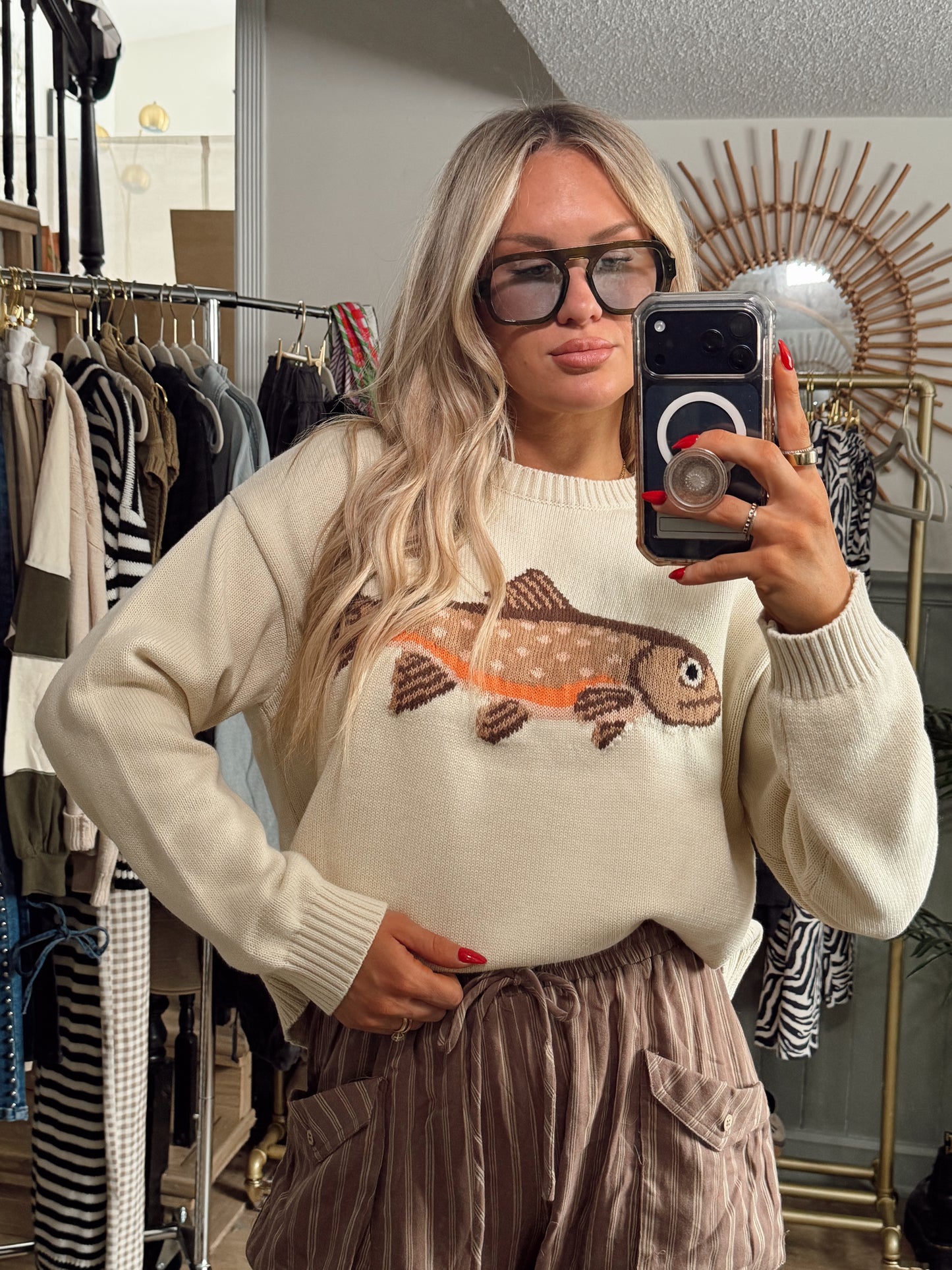 River Run Sweater - CREAM
