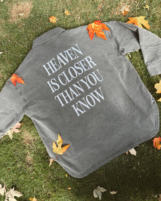 Heaven Is Closer Shacket