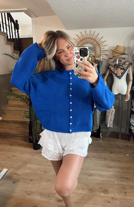 Tidal Blue Cardi