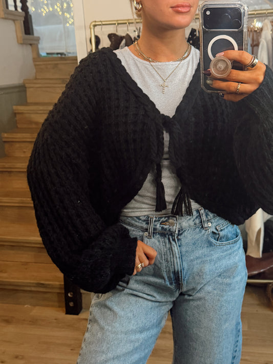 Raven Knit Cardi