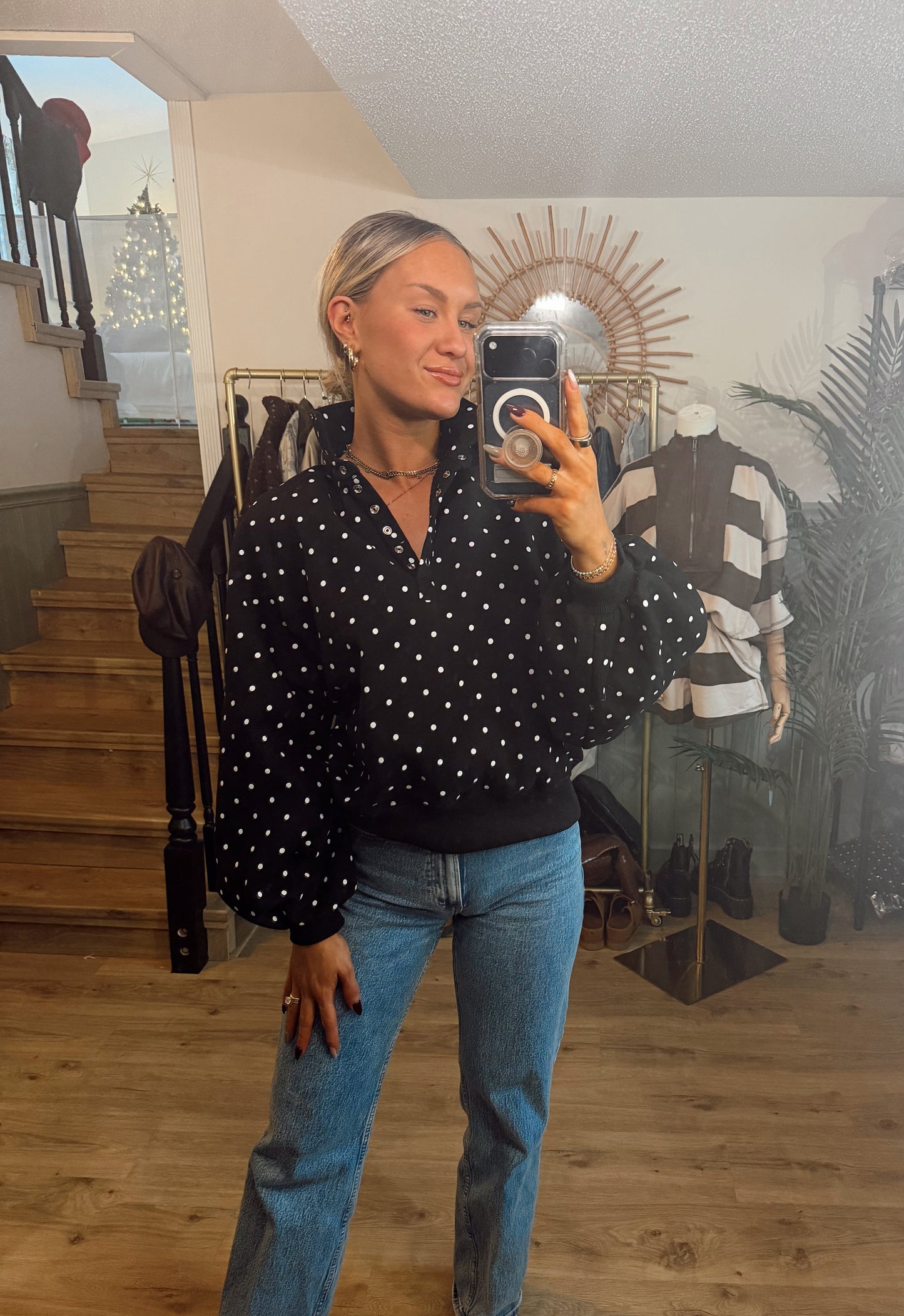 Piper Snap Button Sweater