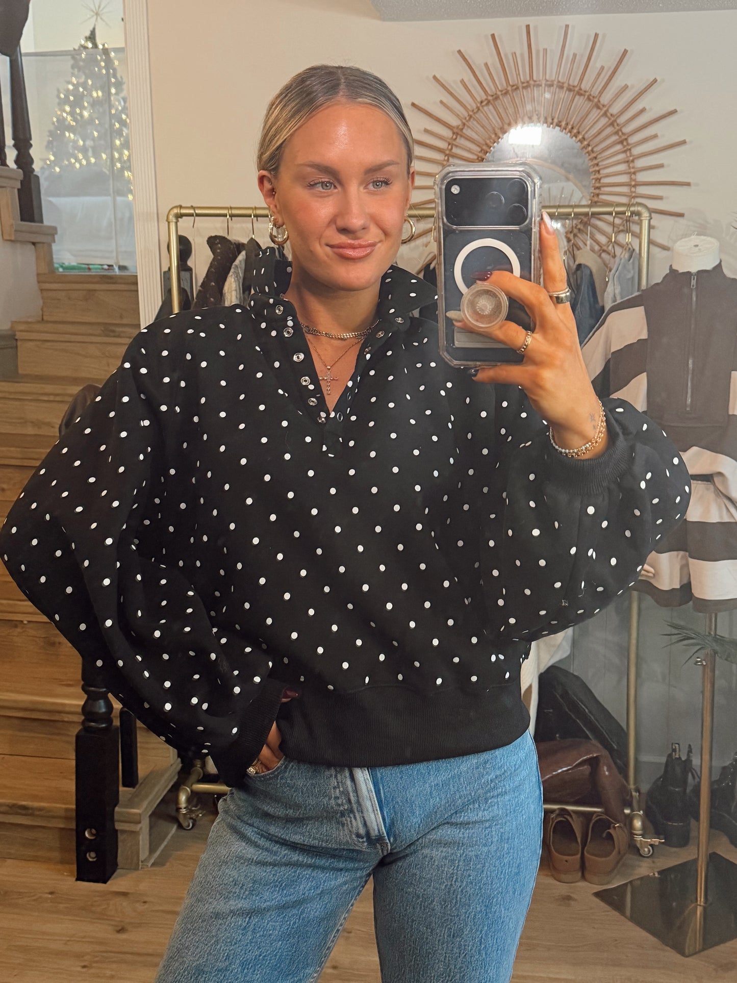 Piper Snap Button Sweater