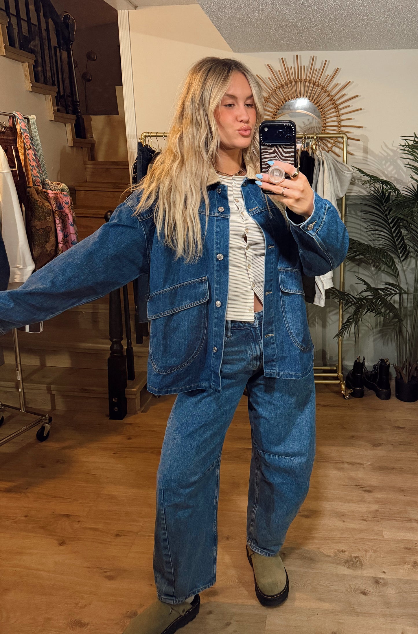 Honey Blue Denim Jacket