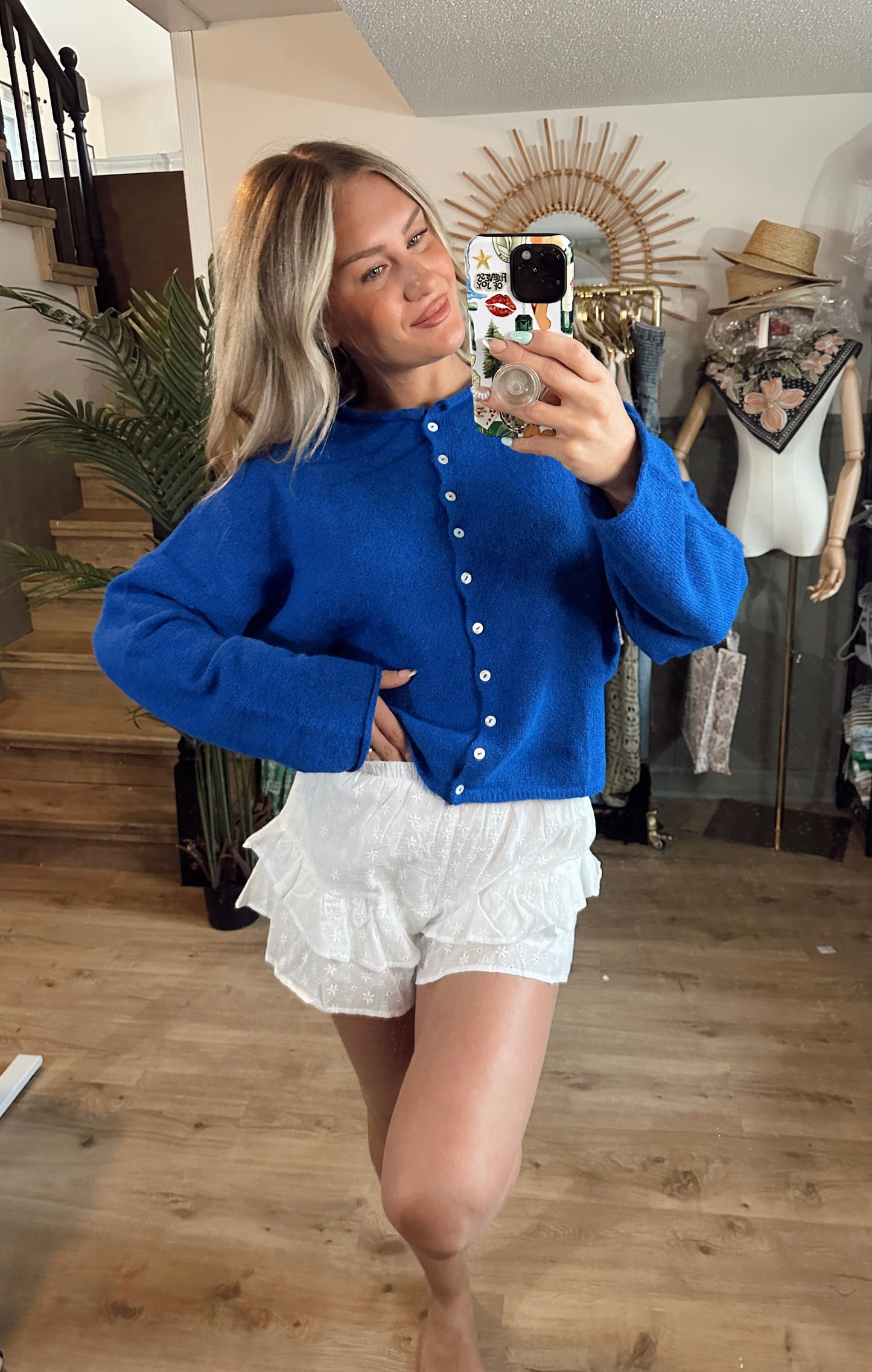 Tidal Blue Cardi